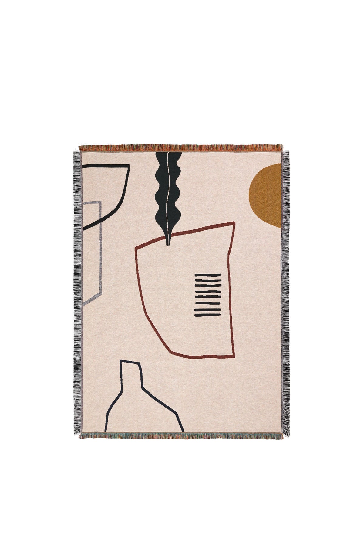 Ferm Living Mirage couverture - Off-white