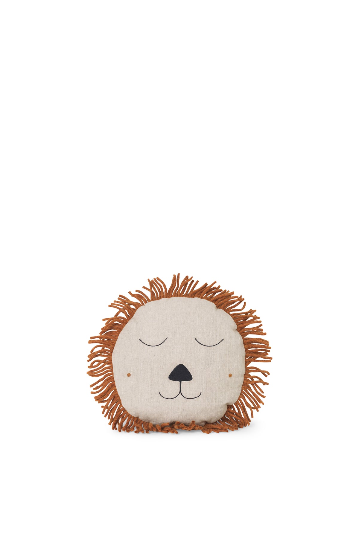 Ferm Living Coussin Safari - Lion - Natural