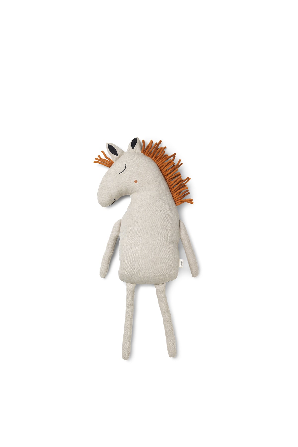Ferm Living Coussin Cheval - Naturel