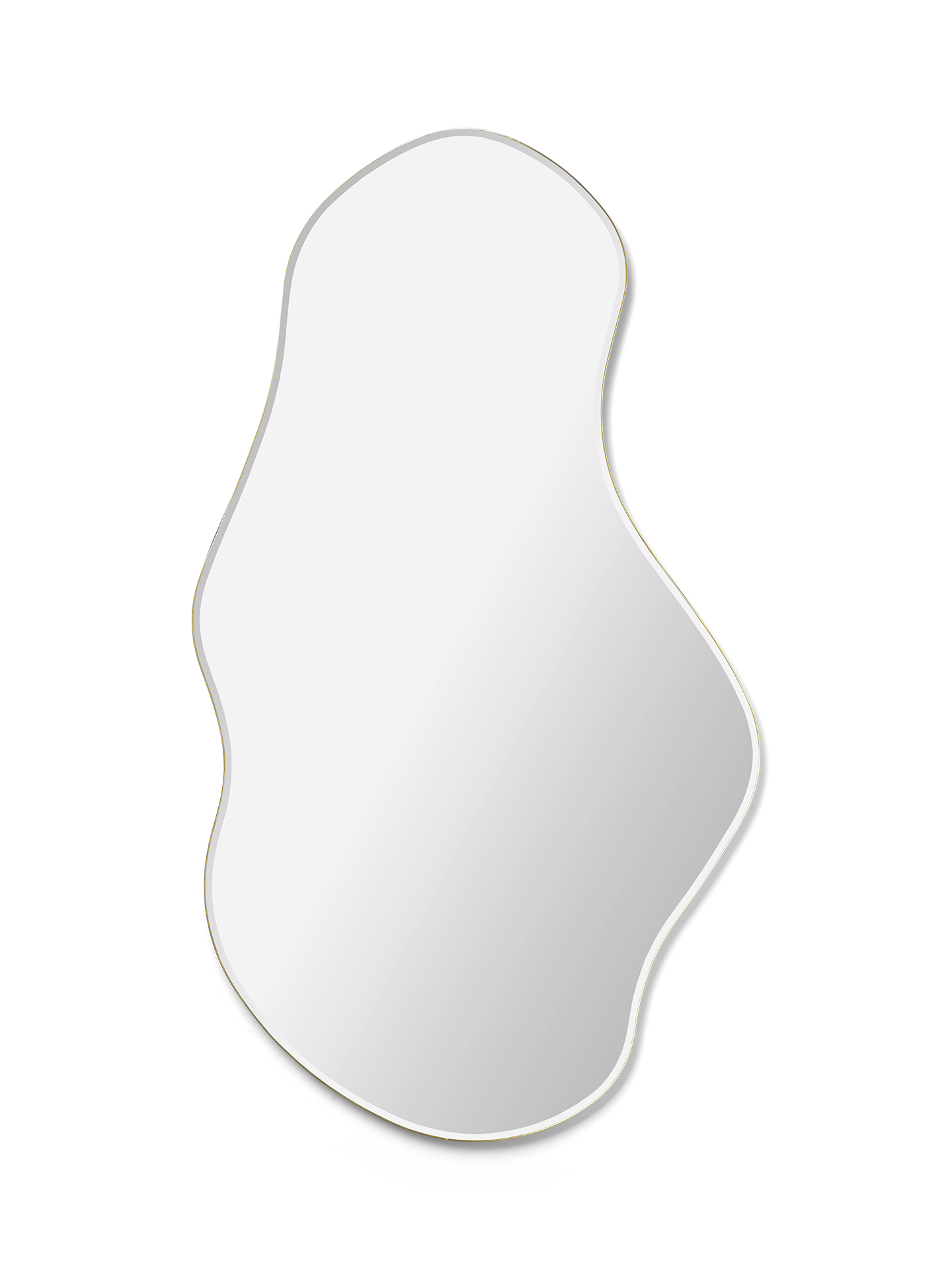 Ferm Living Pond Mirror - Grande - Ottone