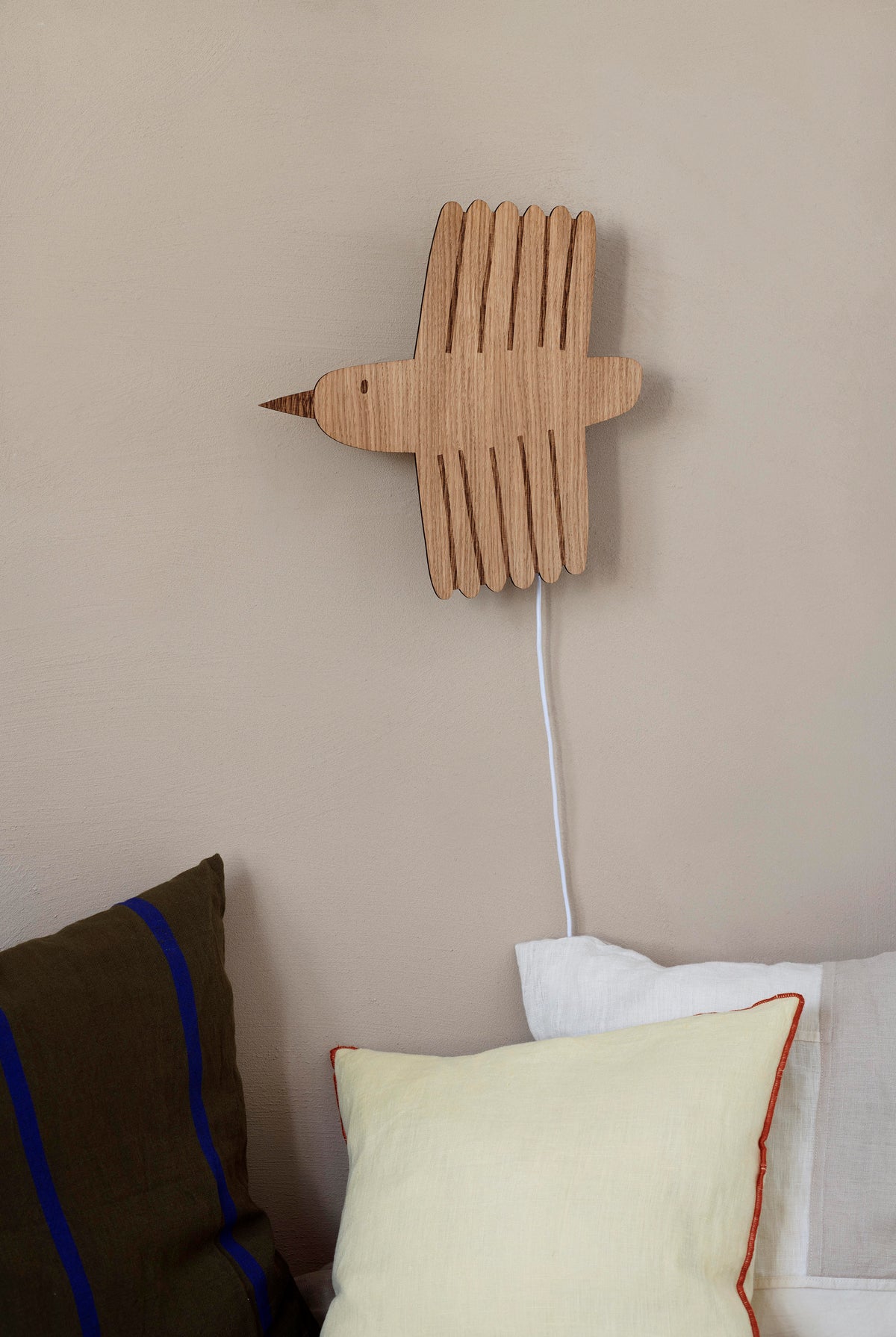 Ferm Living Bird Lampe - Oiled Oak
