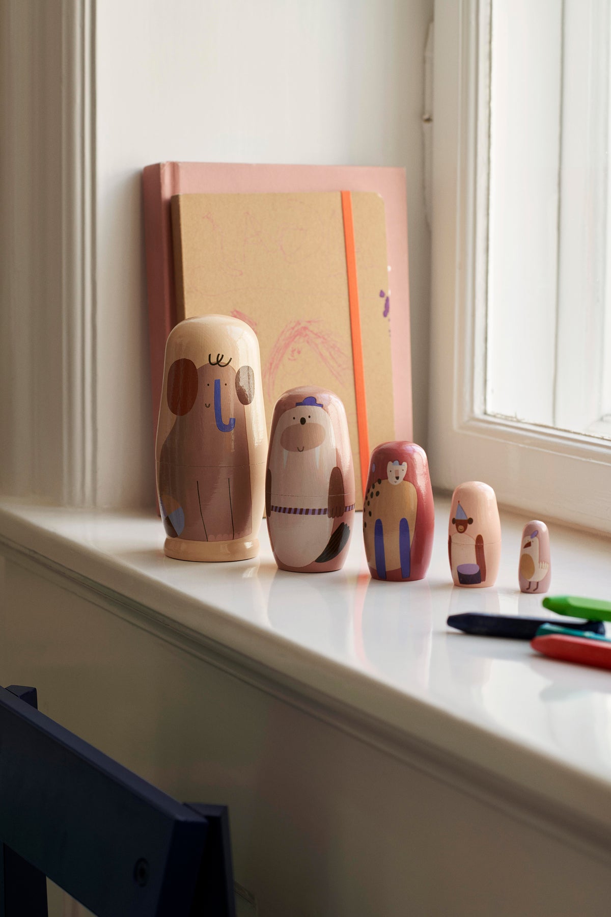 Ferm Living Critter Nesting Dolls - Multi