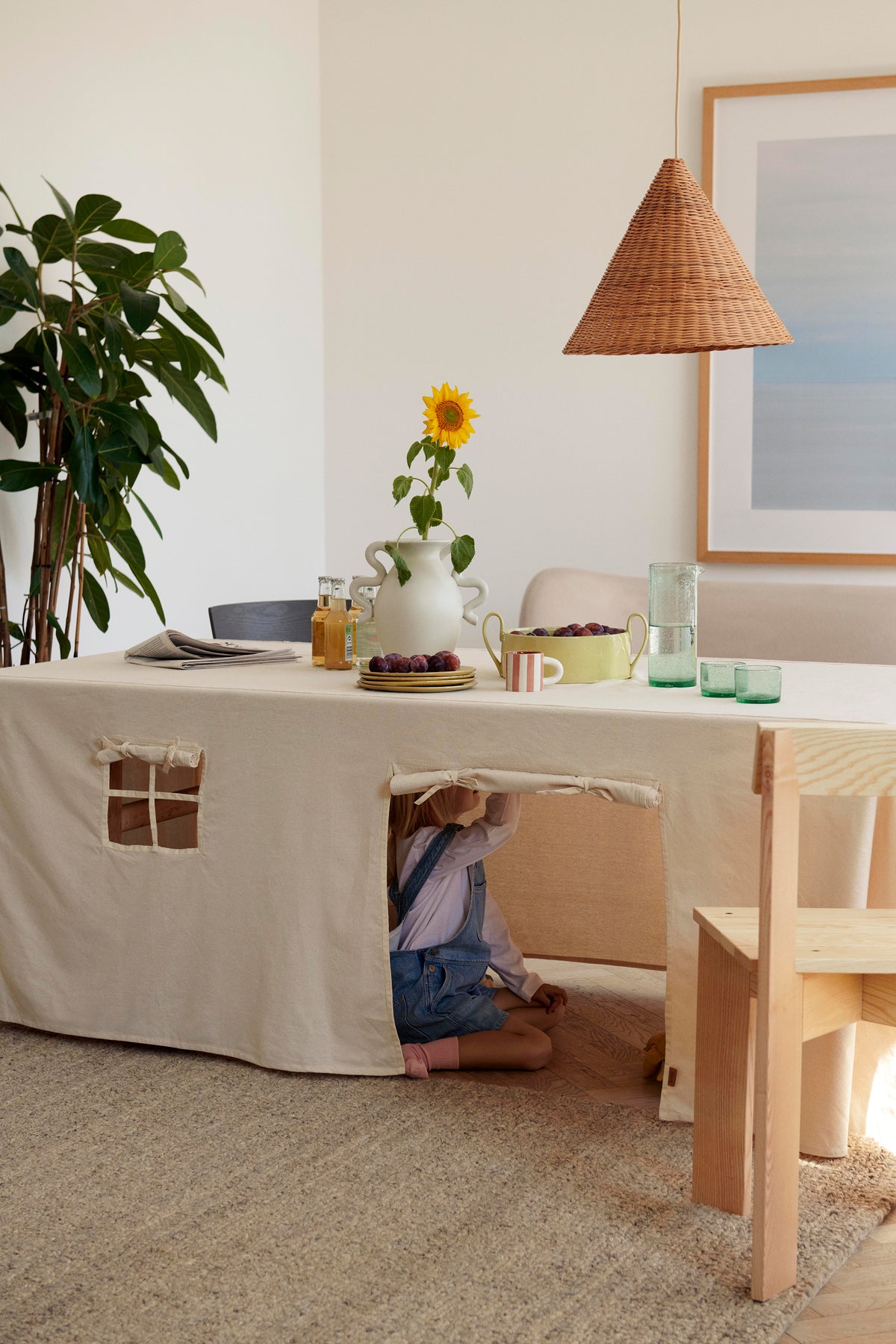 Ferm Living Dou Lampshade - Ø45 - Natural
