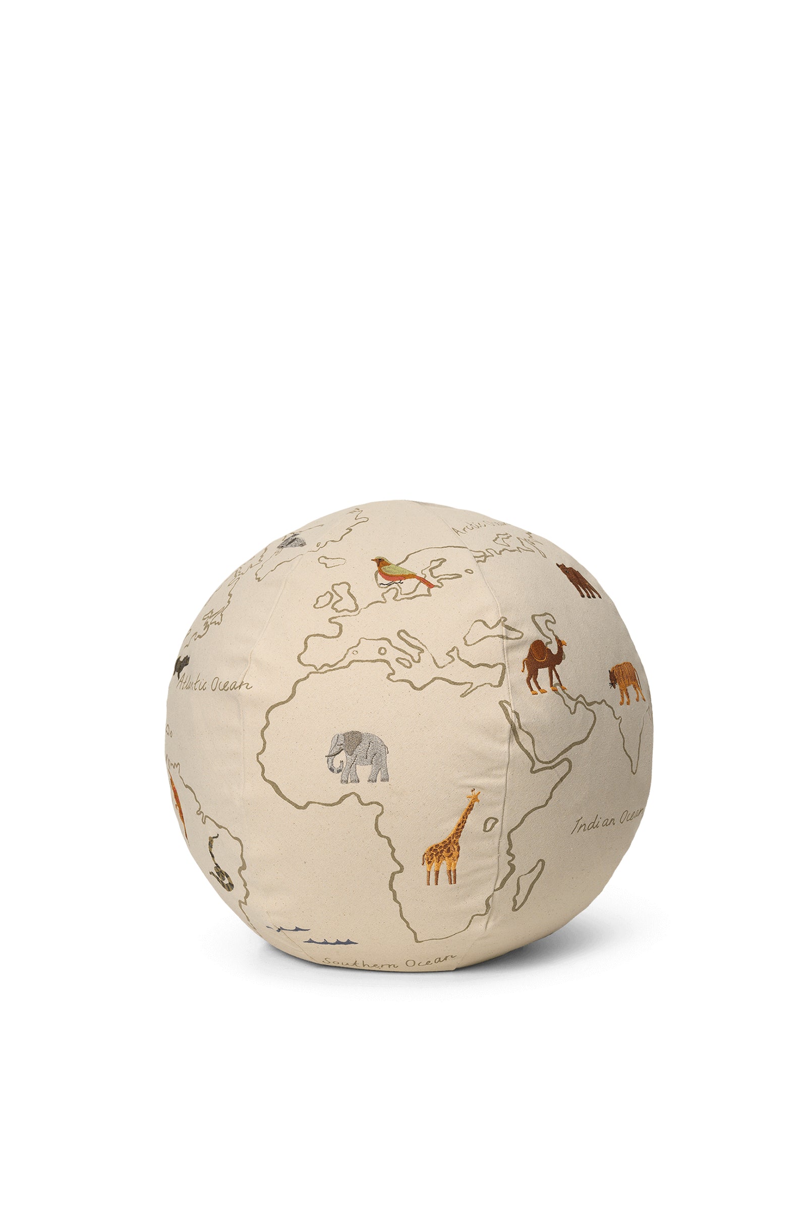 Ferm Living The World Pouf - Off-white