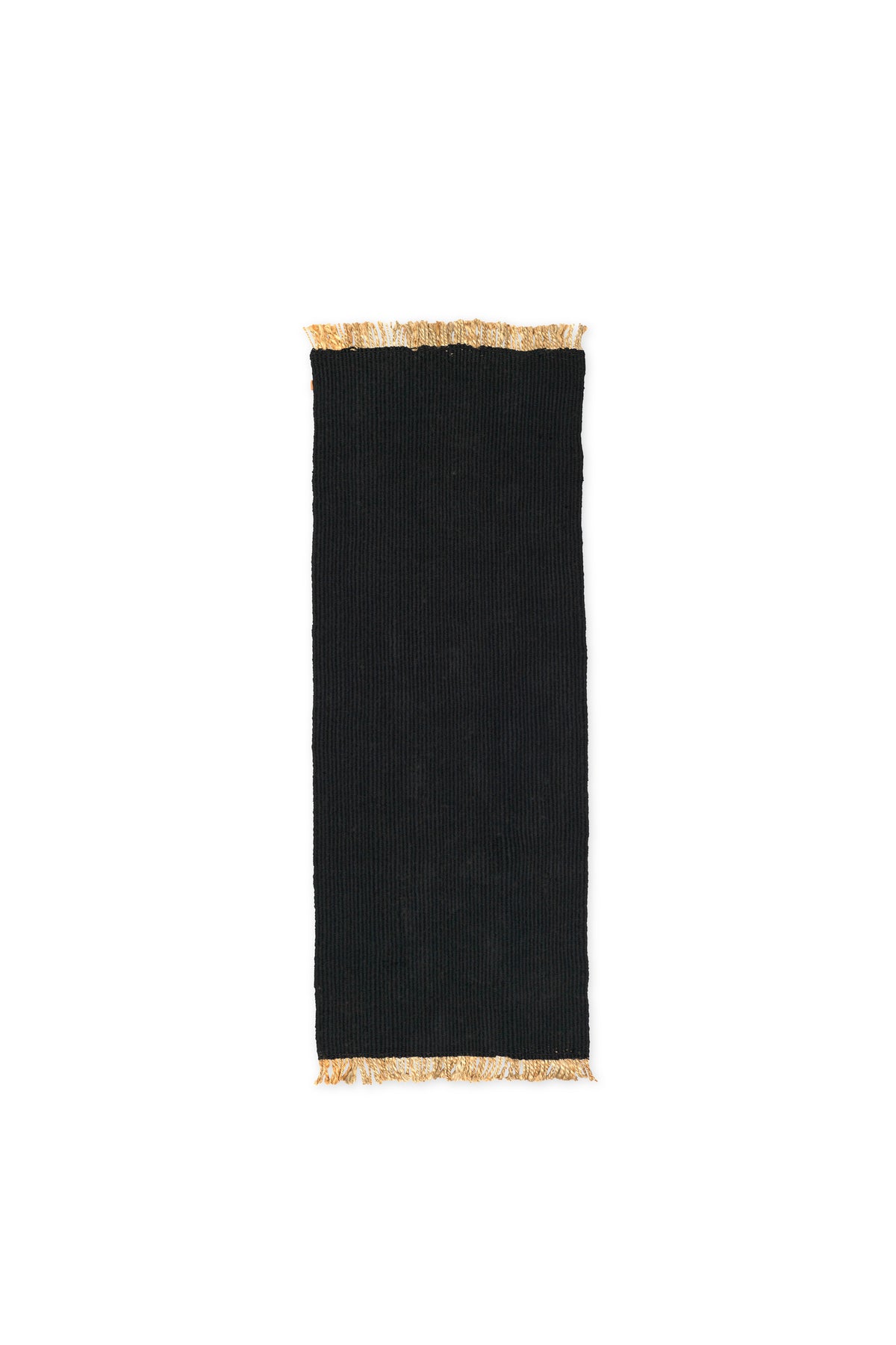 Ferm Living Block Runner - Black/Natural
