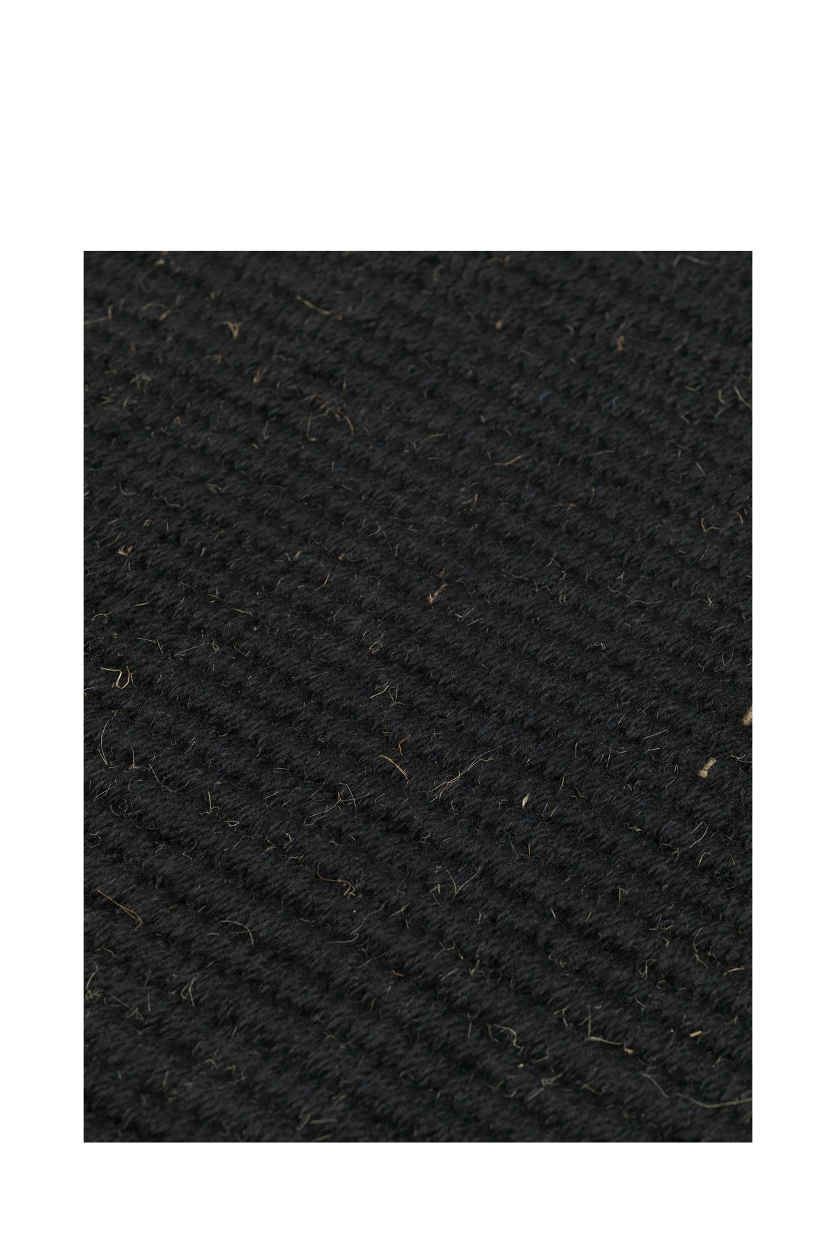 Ferm Living Block Runner - Black/Natural