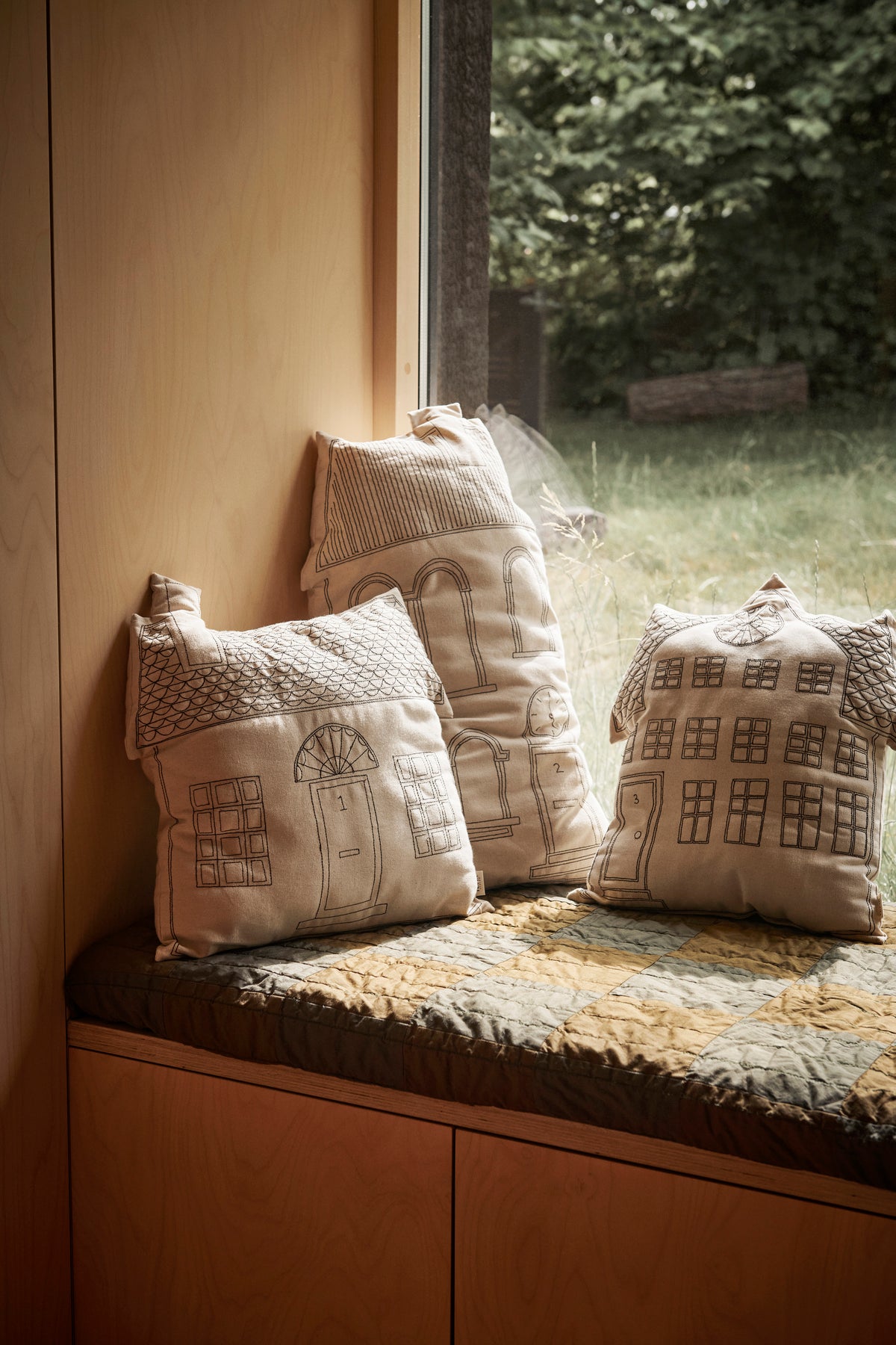 Ferm Living Abode cushion - Cottage House