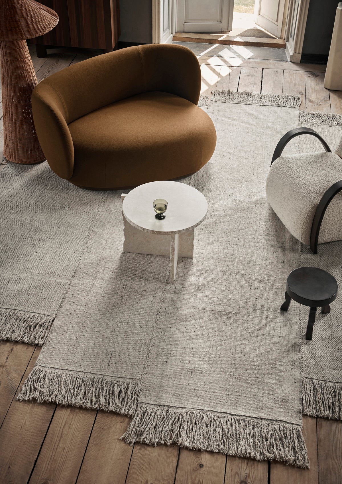 Ferm Living Old rug - 300 x 350 - Natural
