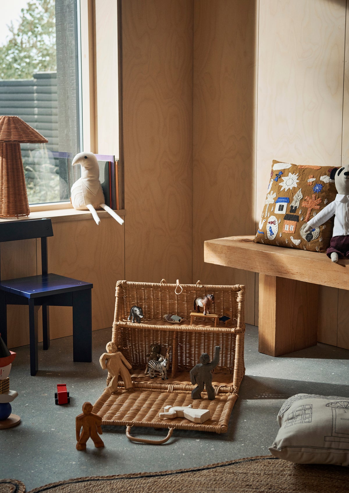 Ferm Living Braided A-house - Natural