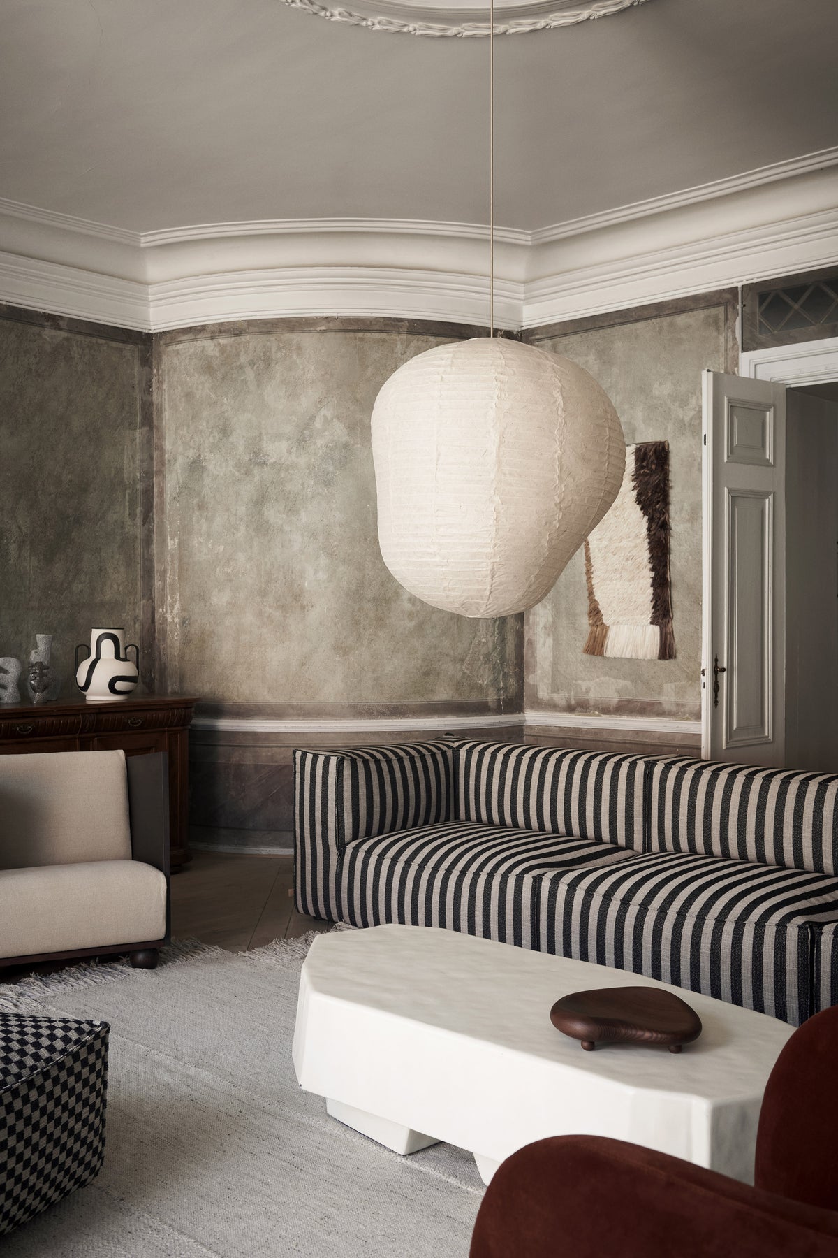 Ferm Living Kurbis Abat-jour 80 - Natural