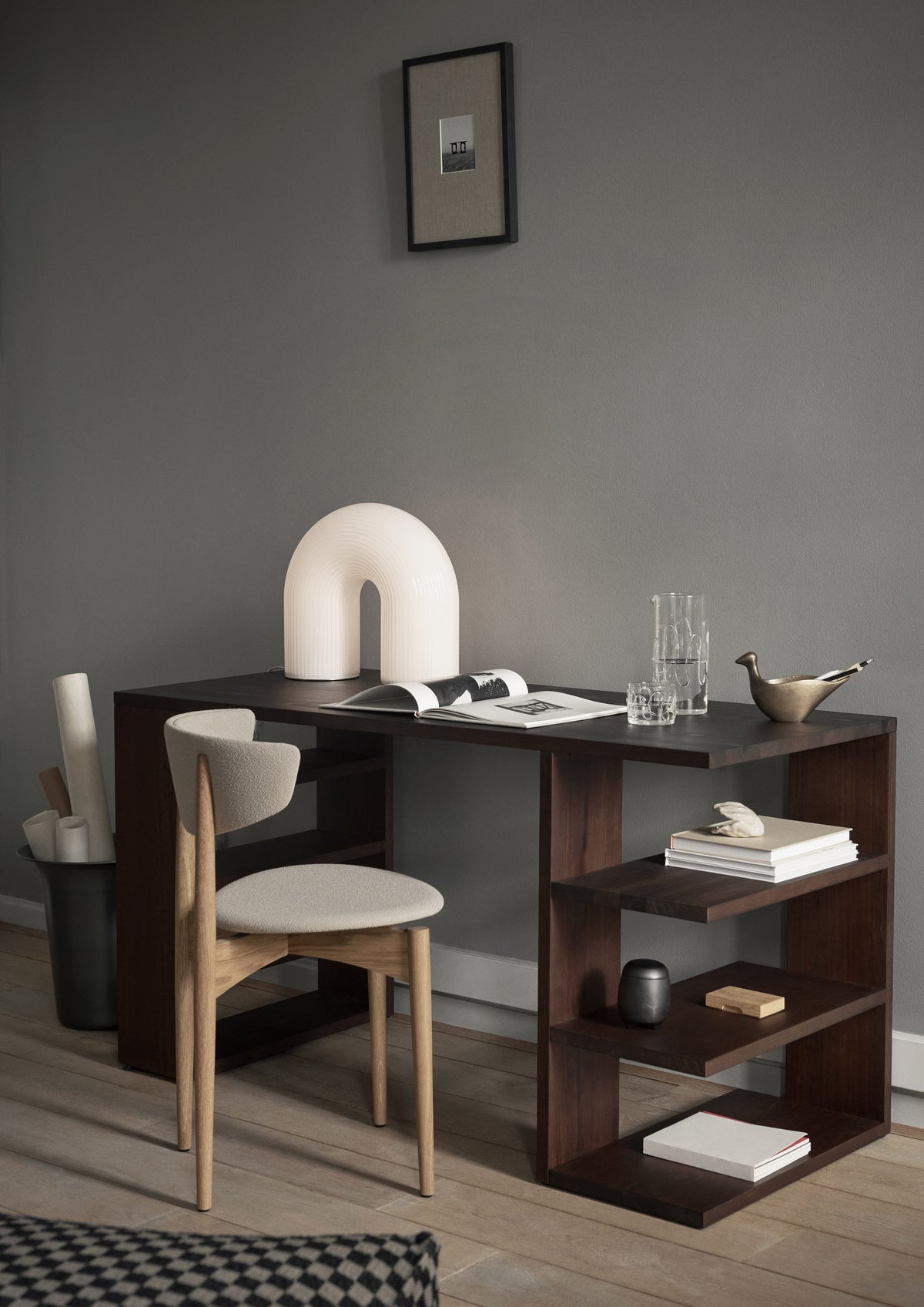 Ferm Living Vuelta Lampadaire - Blanc