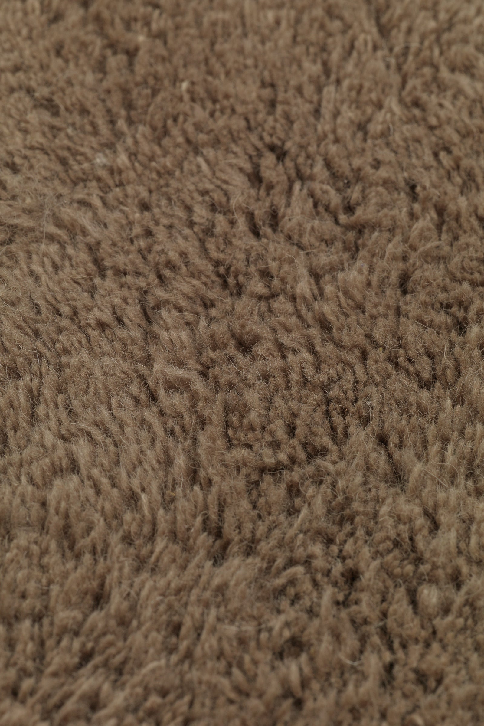 Ferm Living Forma Wool Teppich - Small - Ash Brown