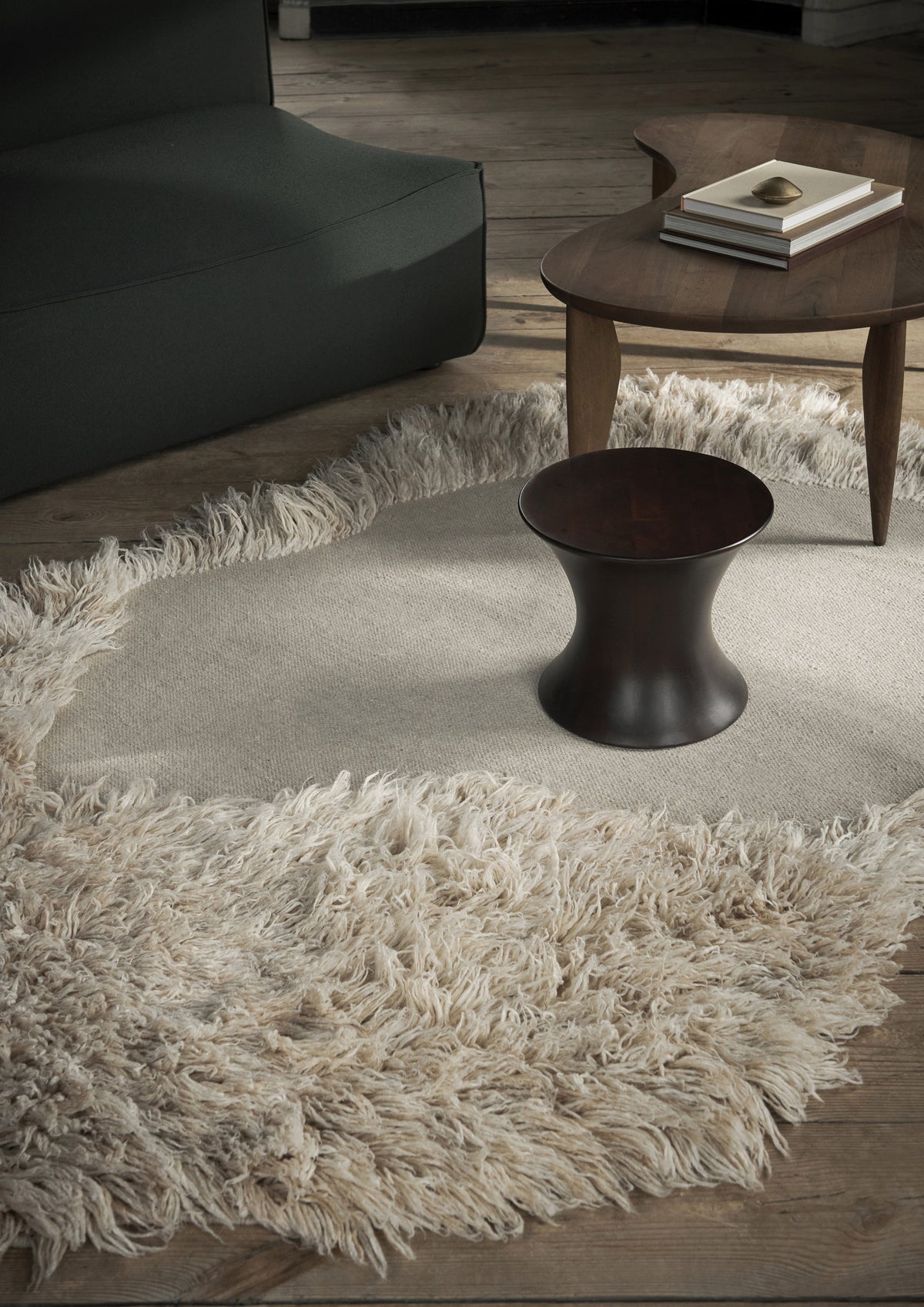 Ferm Living Norte Teppich - 150 x 220 - Natural