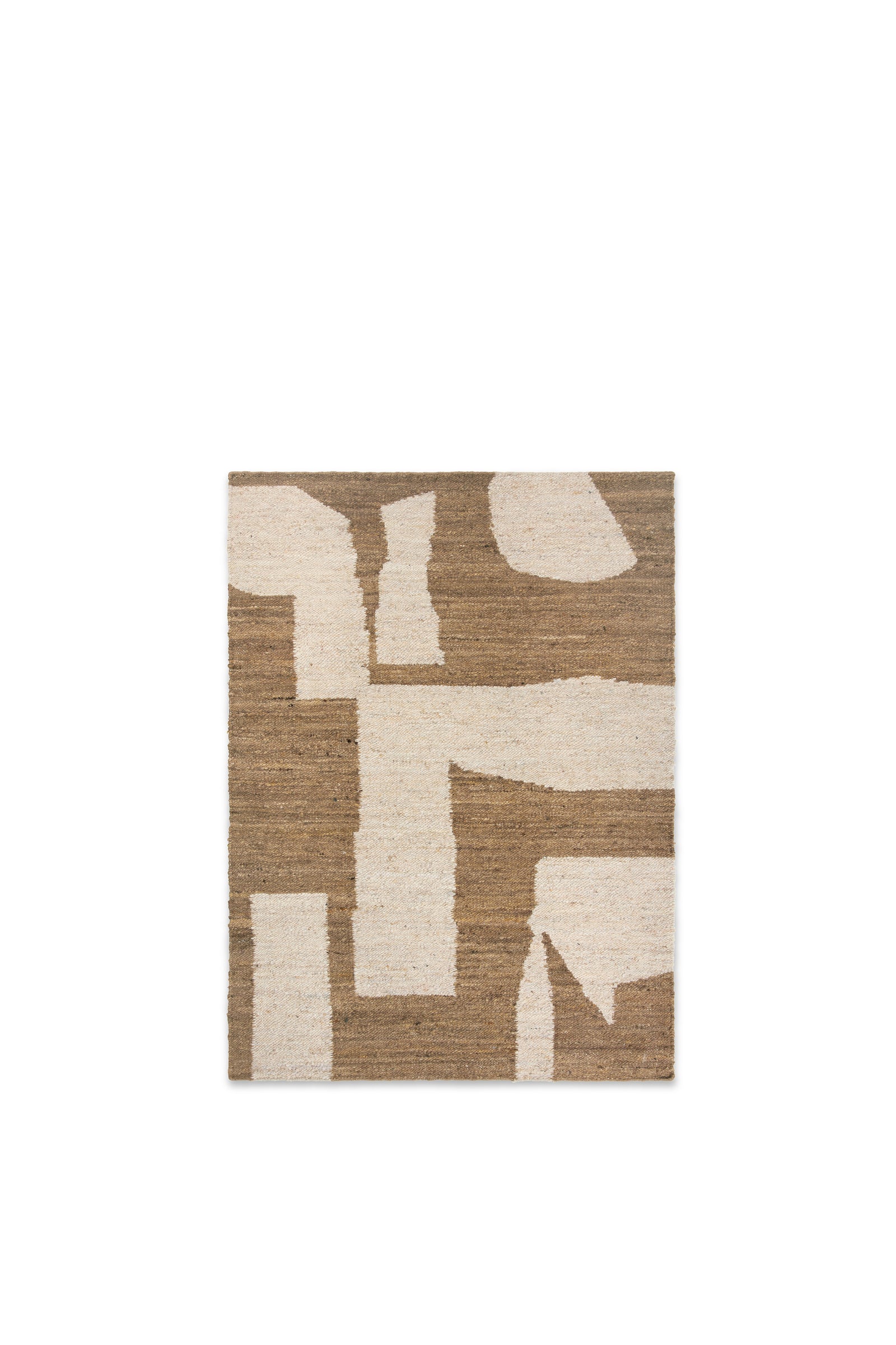 Ferm Living Piece Teppich - 140 x 200 - Off-white/Toffee