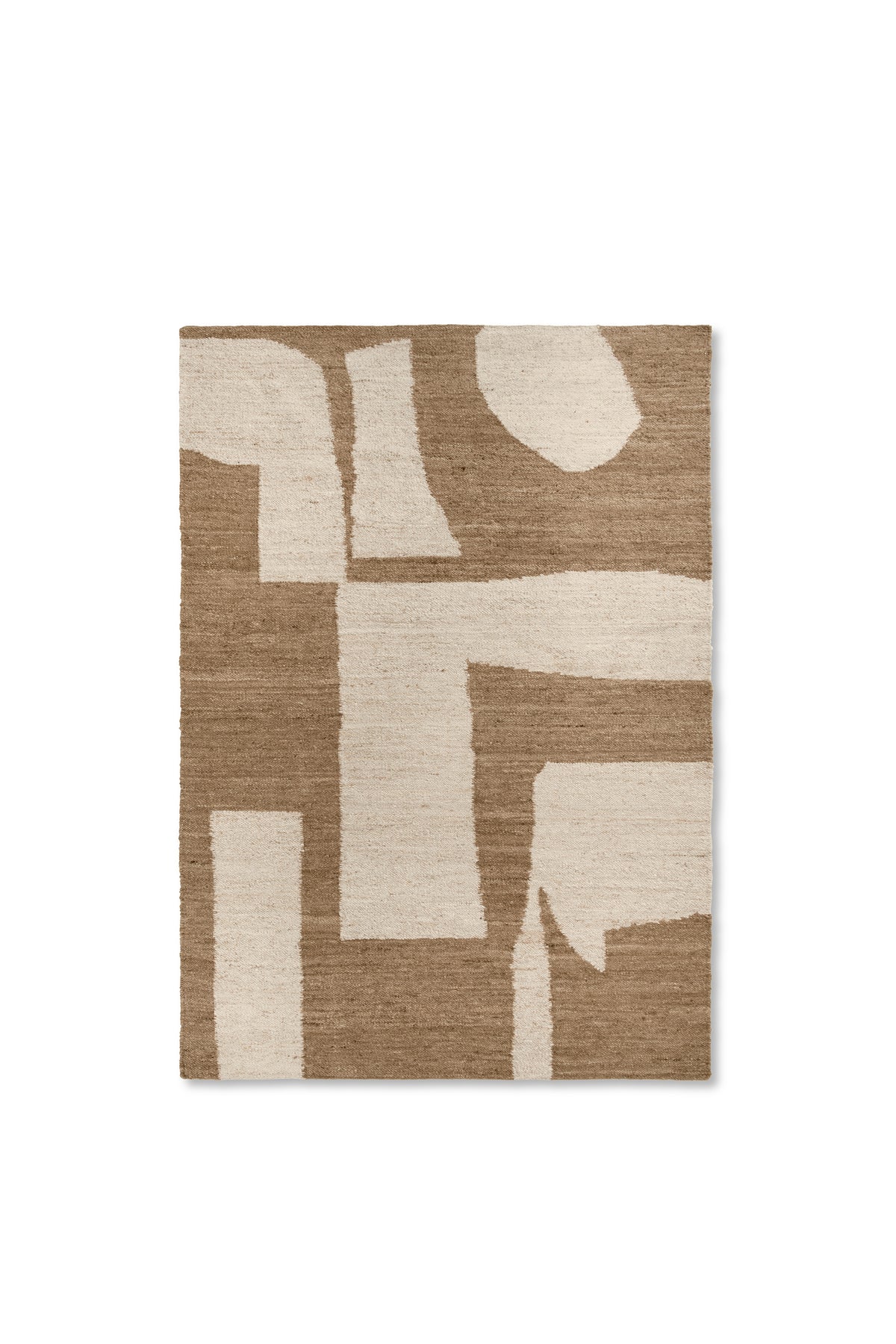 Ferm Living Piece Teppich - 200 x 300 - Off-white/Toffee