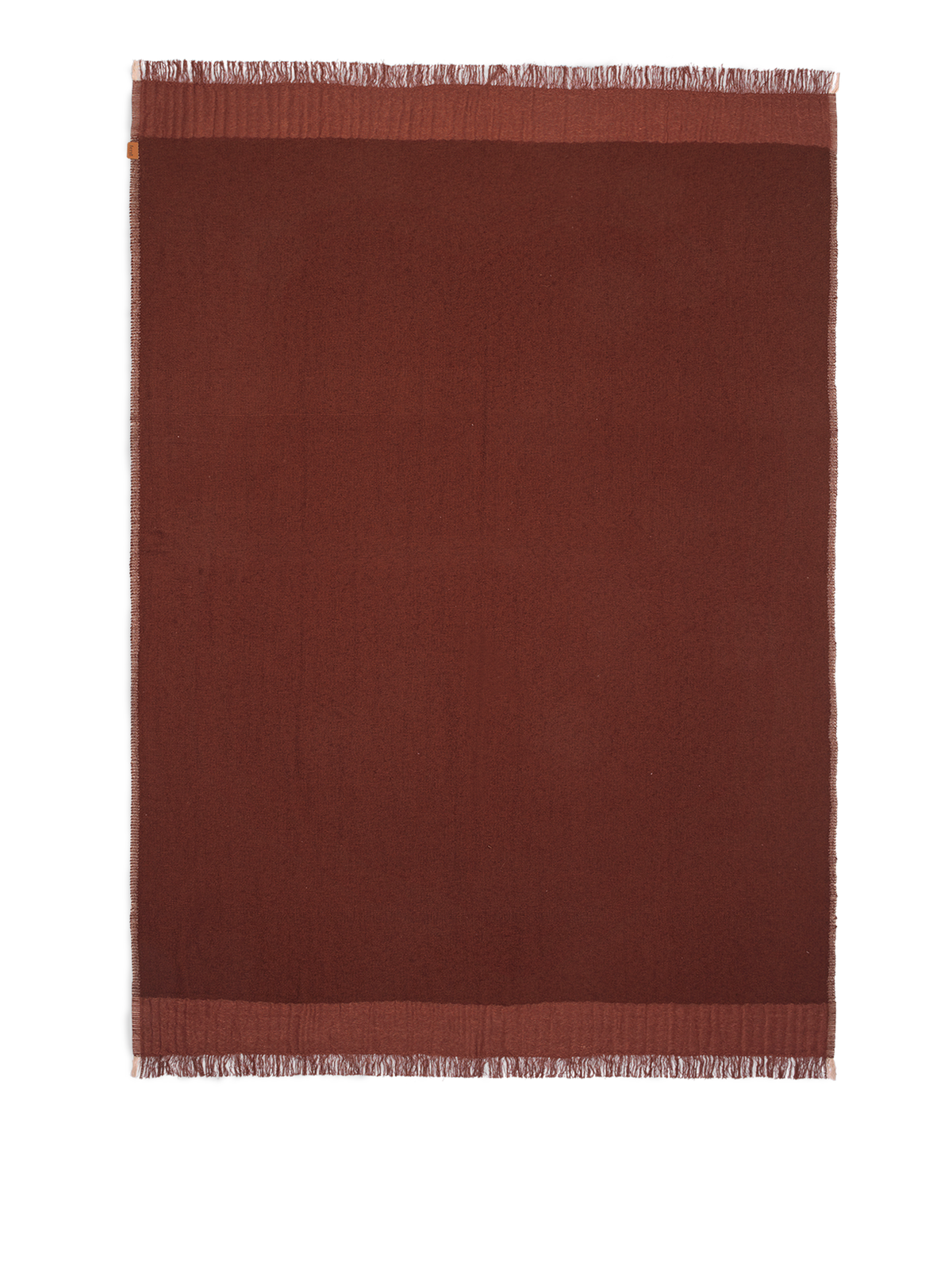 Ferm Living Weaver Throw - Red Brown