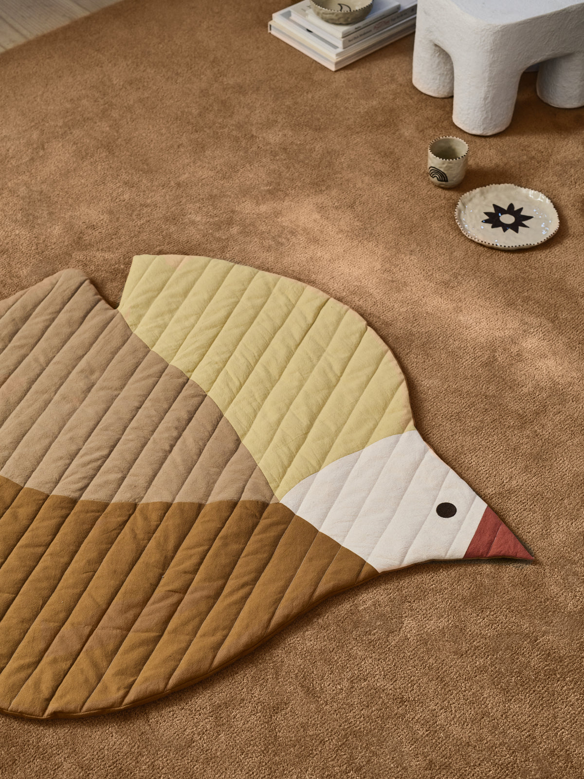 Ferm Living Swif Quilted Mat - Multi