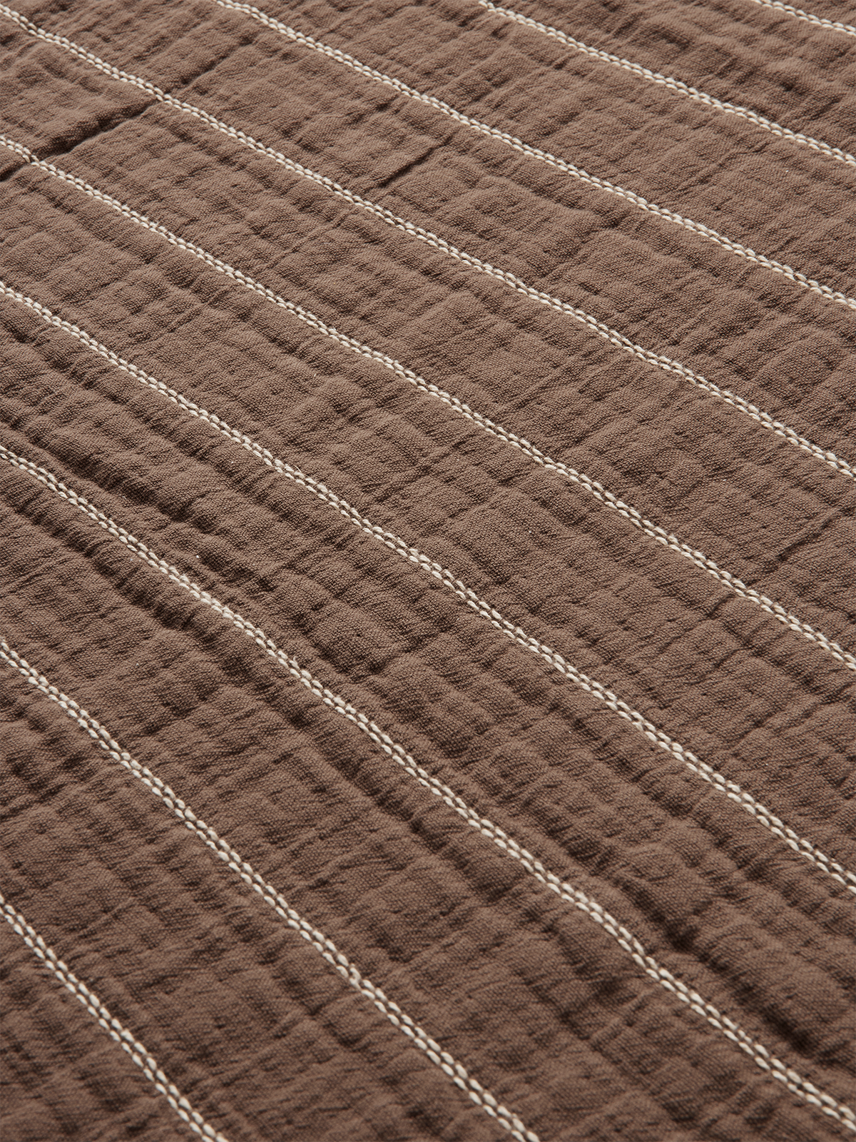 Ferm Living Aires Bedspread - Double - Stone