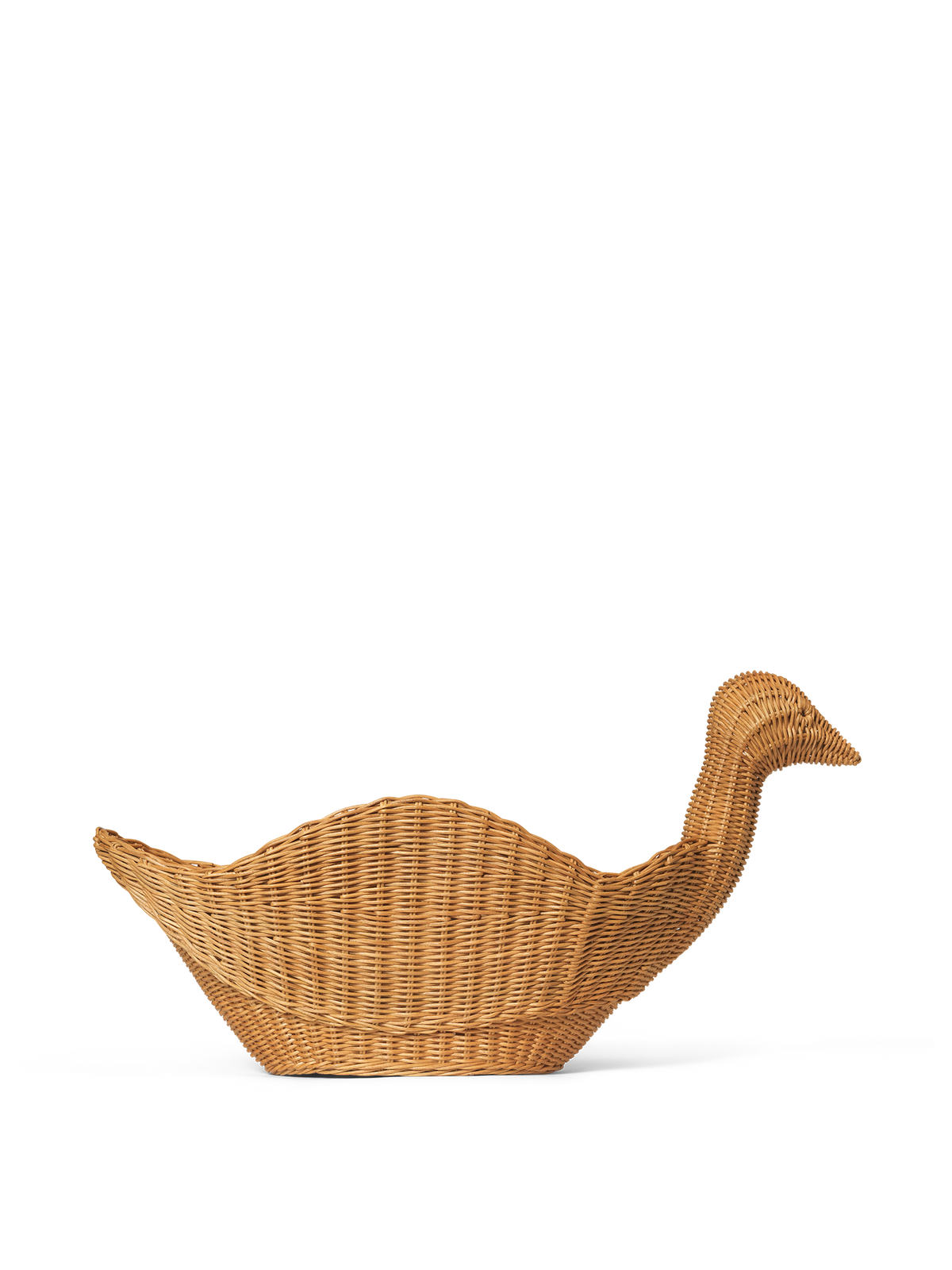 Ferm Living Bird woven storage basket - Natural