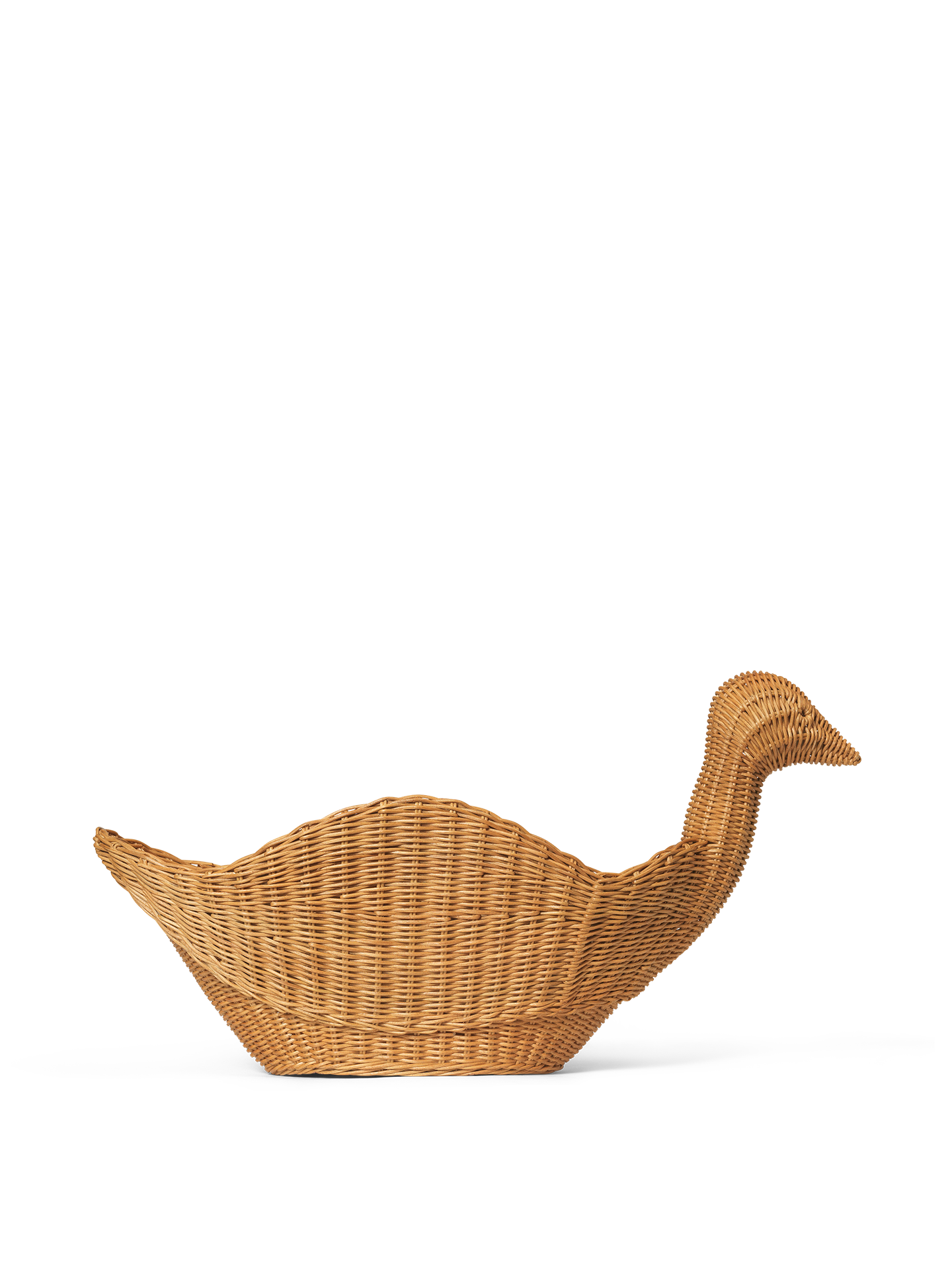 Ferm Living Bird woven storage basket - Natural