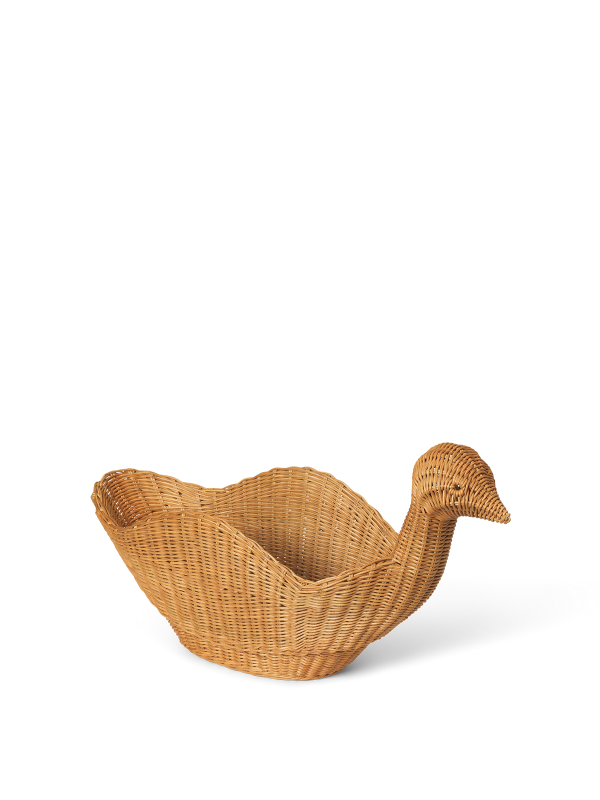 Ferm Living Bird woven storage basket - Natural