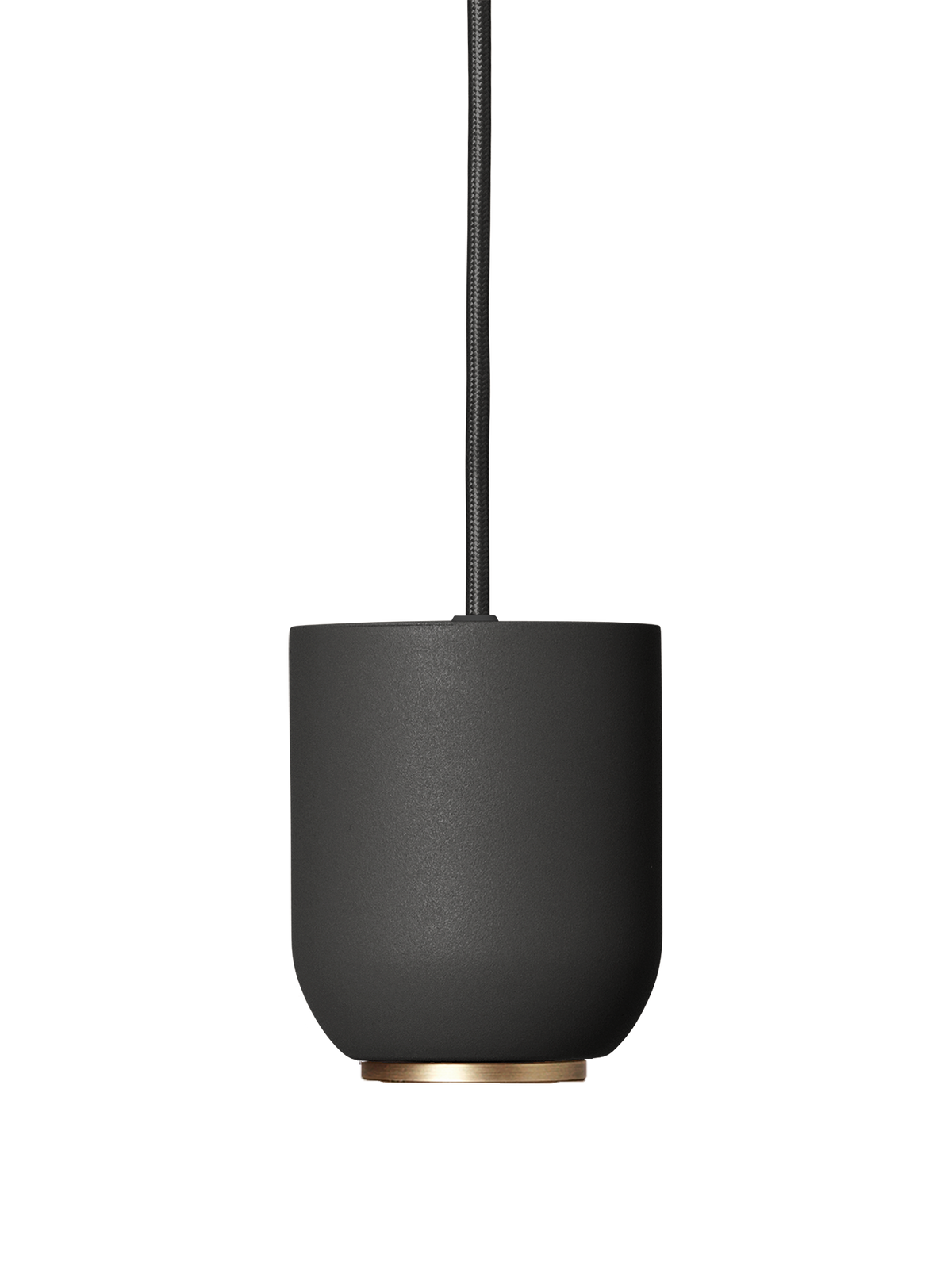 Ferm Living Collect - Ciondolo - Campana - Nero