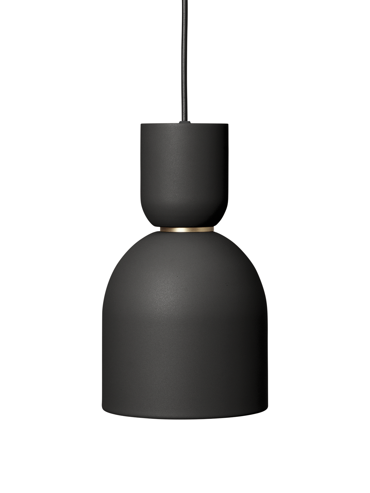 Ferm Living Collect - Ciondolo - Campana - Nero