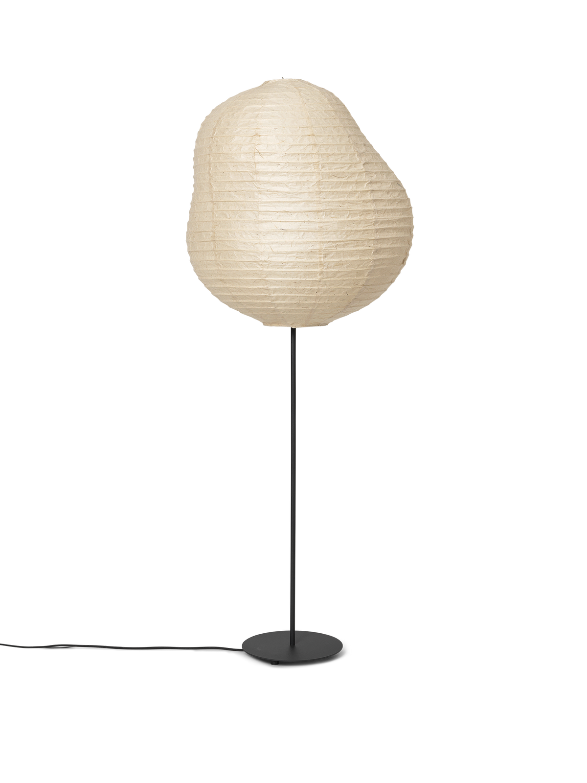 Ferm Living Kurbis Lampadaire - Tall - Natural/Black