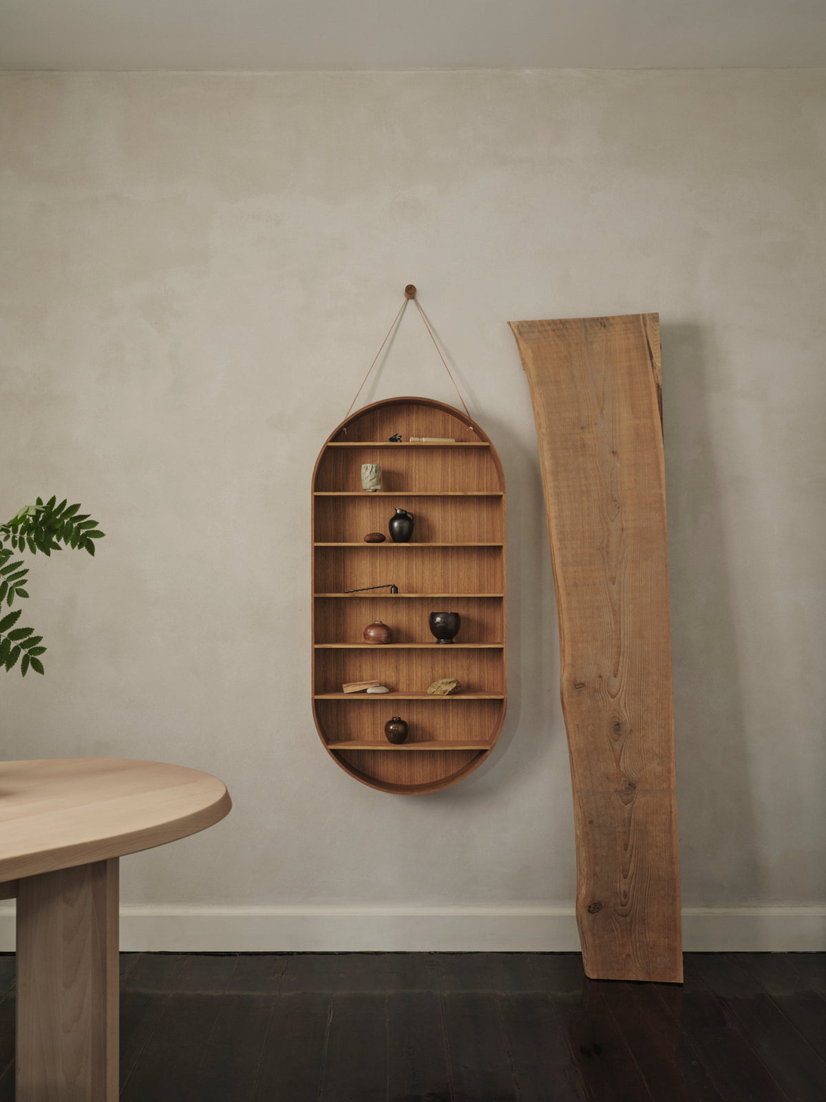 Ferm Living Oval Dorm - Oiled Oak