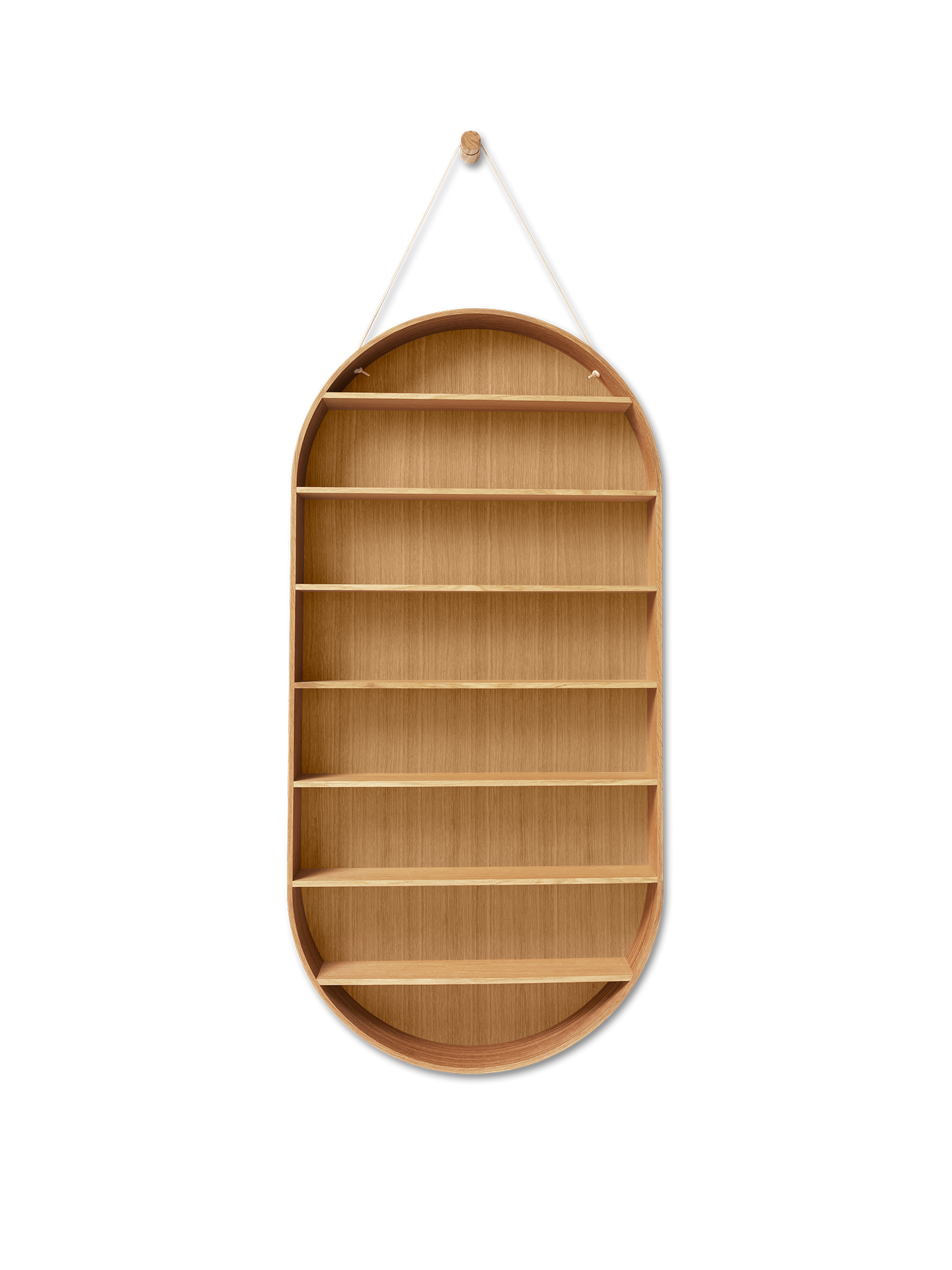 Ferm Living Oval Dorm - Oiled Oak
