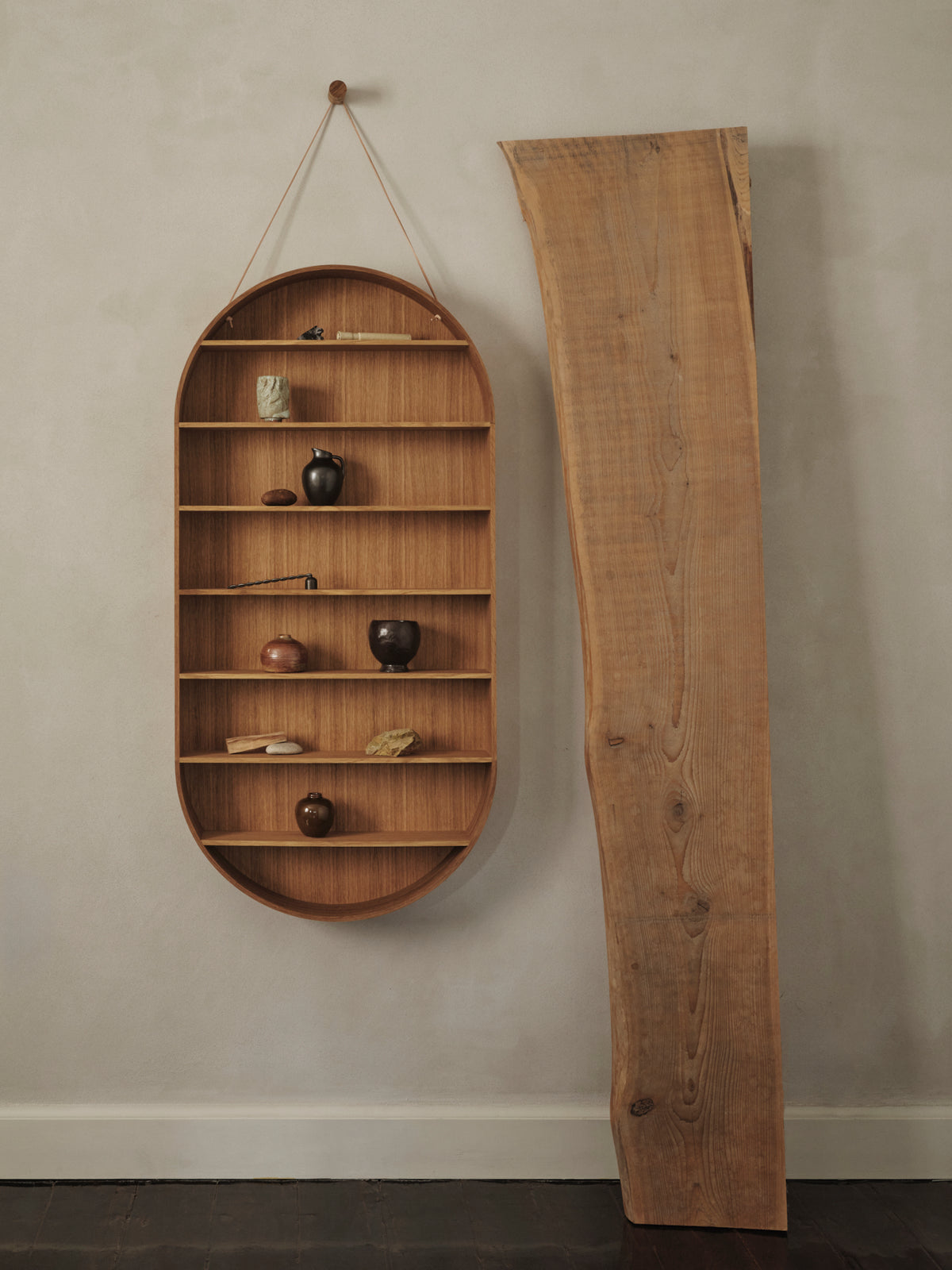 Ferm Living Oval Dorm - Oiled Oak