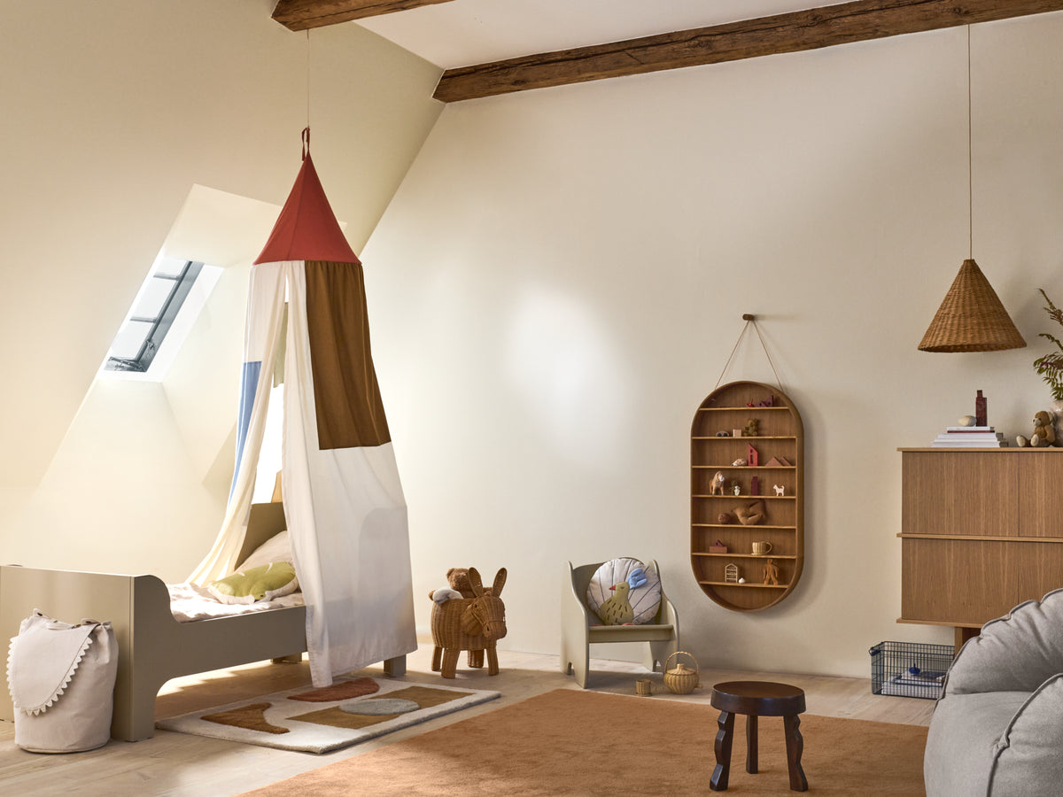 Ferm Living Oval Dorm - Rovere fumé