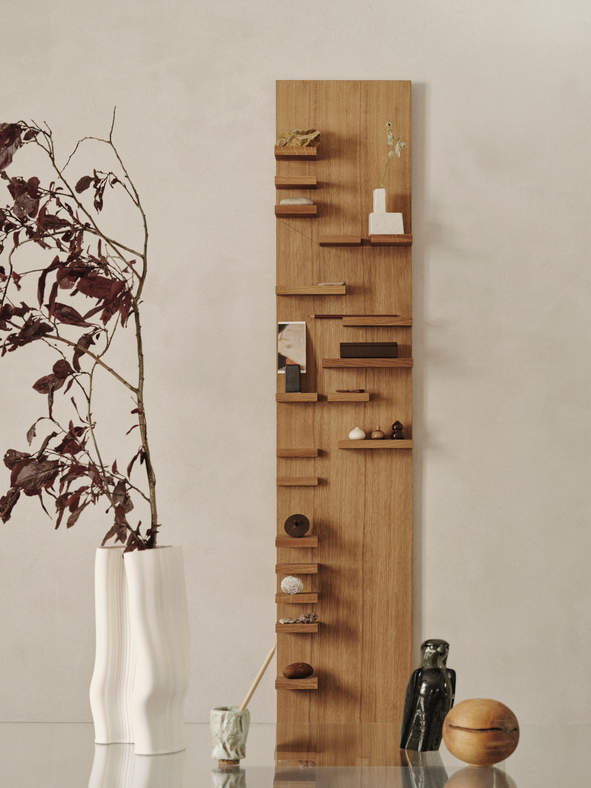 Ferm Living Parade Shelf - 140 cm - Oiled Oak