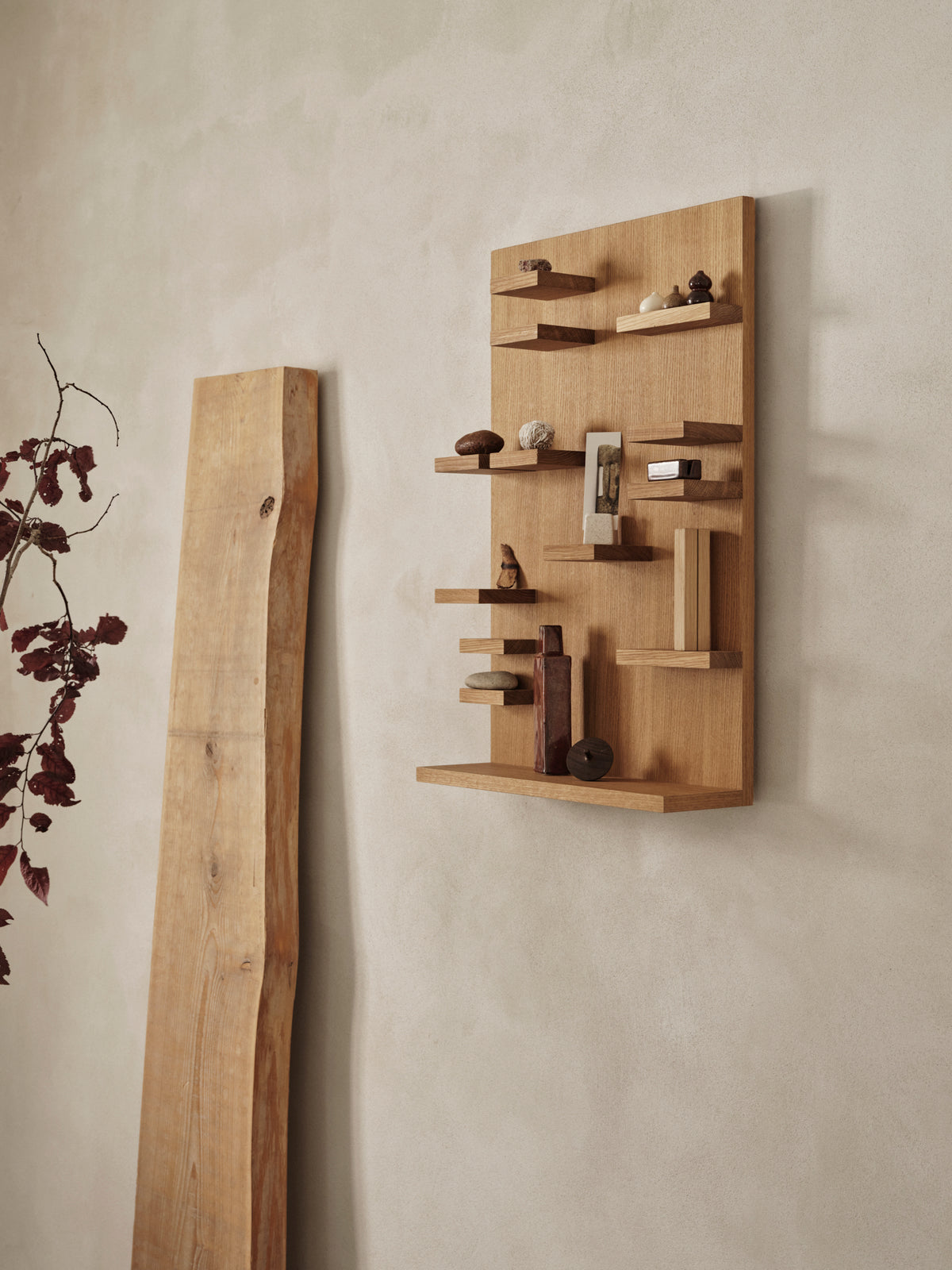 Ferm Living Parade Shelf - 60 cm - Oiled Oak