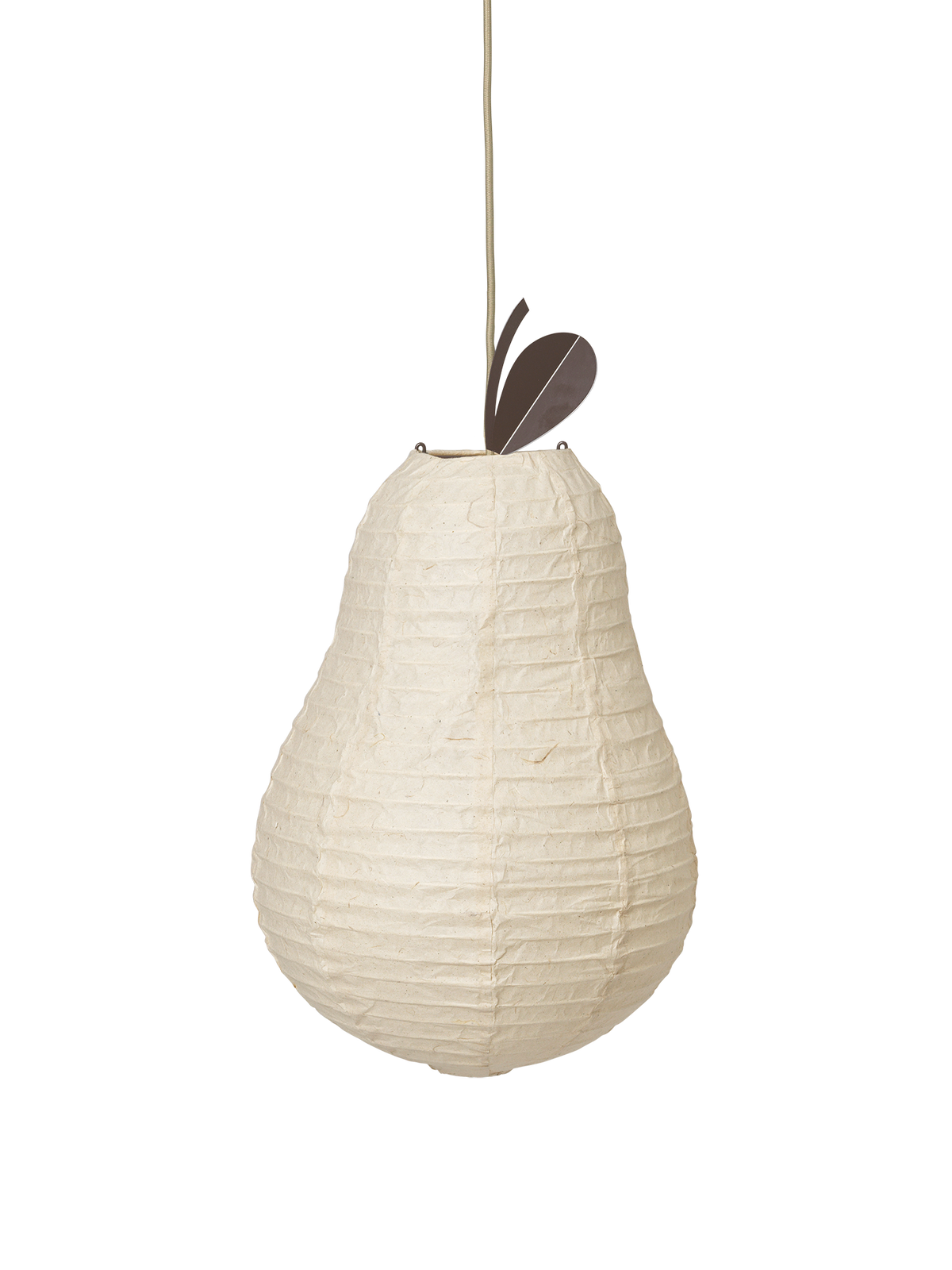 Ferm Living Paralume a pera - Naturale