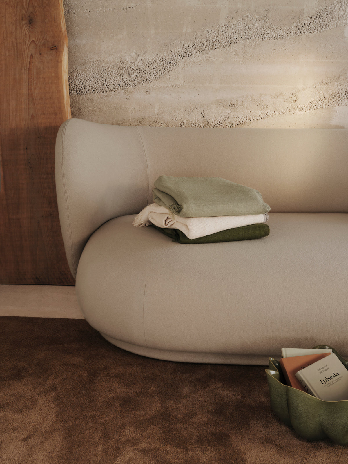 Ferm Living Weaver Throw - Avocado