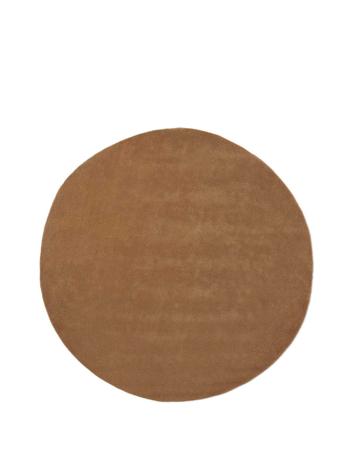 Ferm Living Stille tufted rug - Ø240 - Toffee