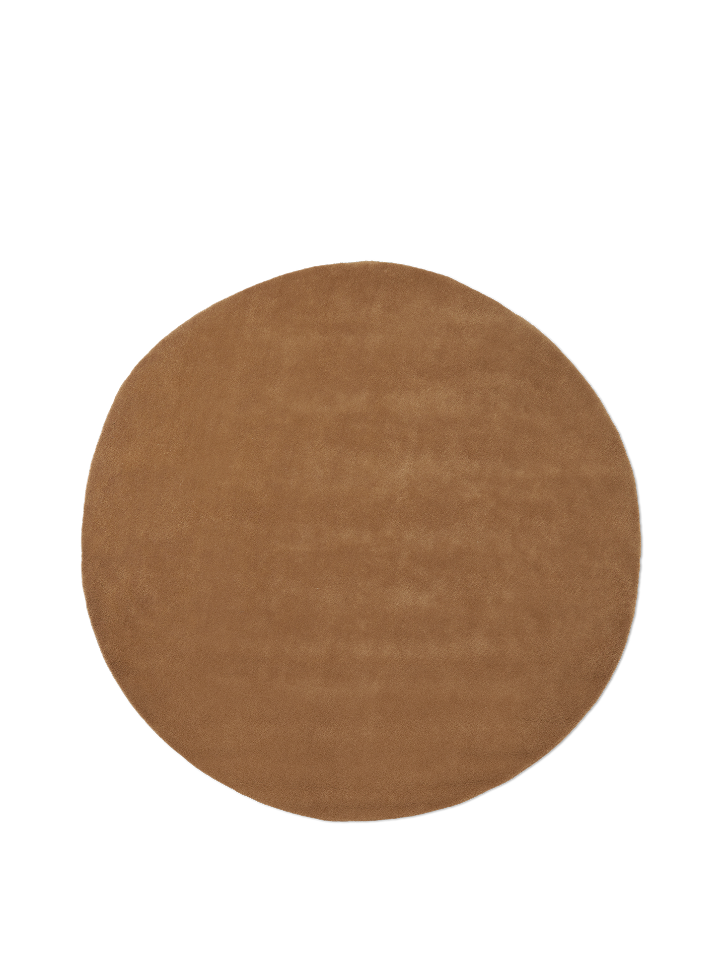 Ferm Living Stille Tufting-Teppich - Ø240 - Toffee