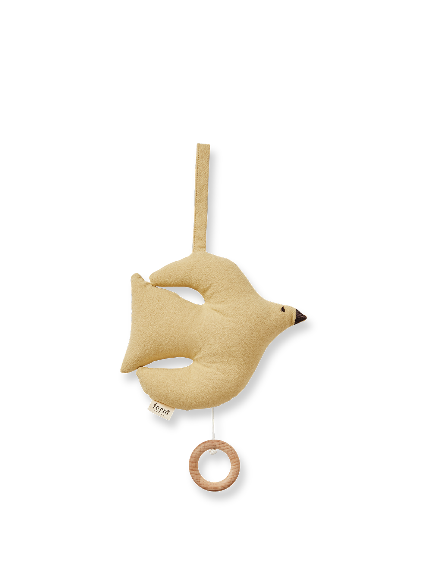 Ferm Living Swif Bird mobile musical - Silver Fern