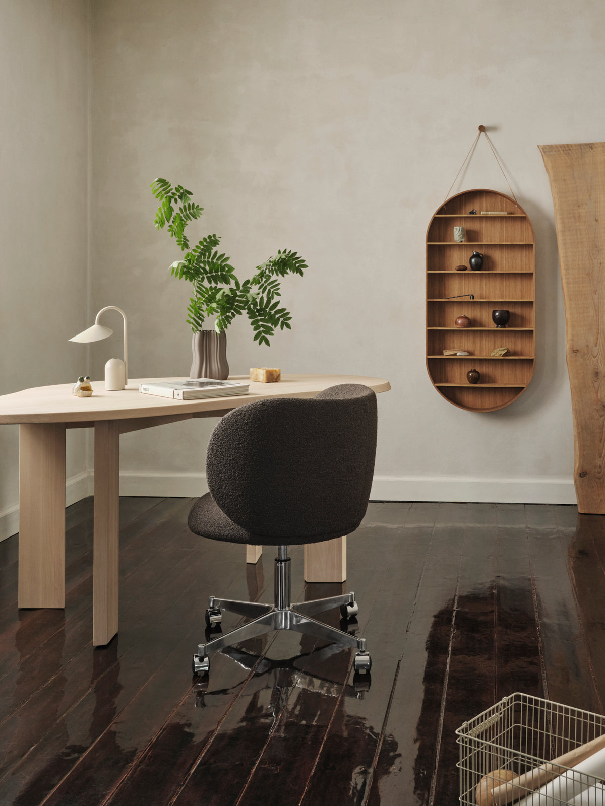 Ferm Living Oval Dorm - Rovere fumé