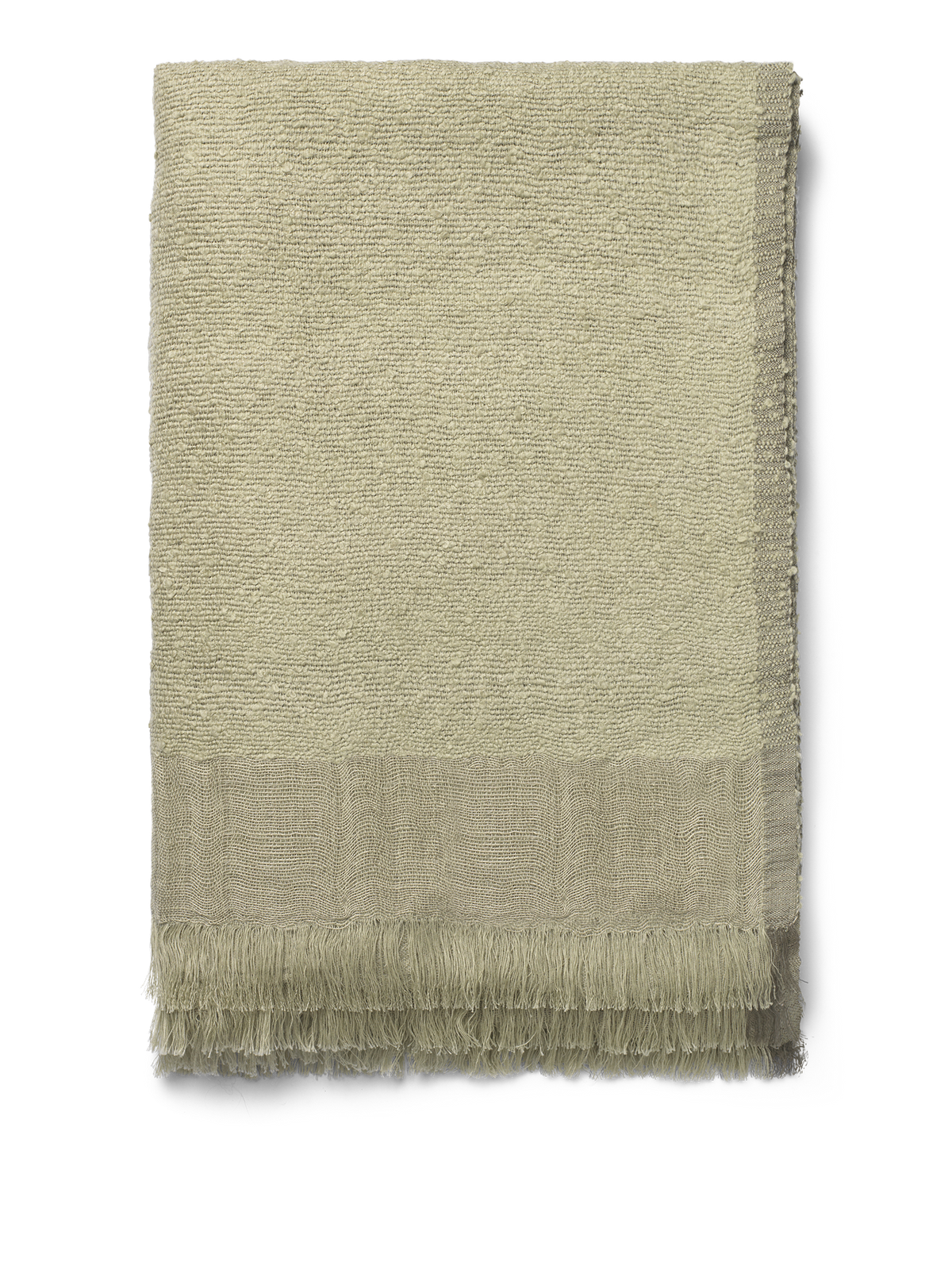 Ferm Living Weaver Throw - Grey Green