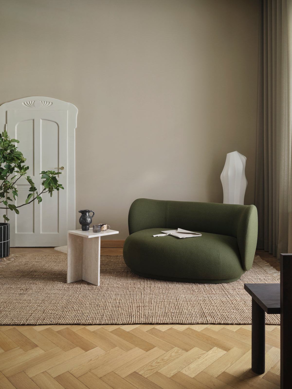 Tapis Ferm Living Athens - 200 x 300 - Natural