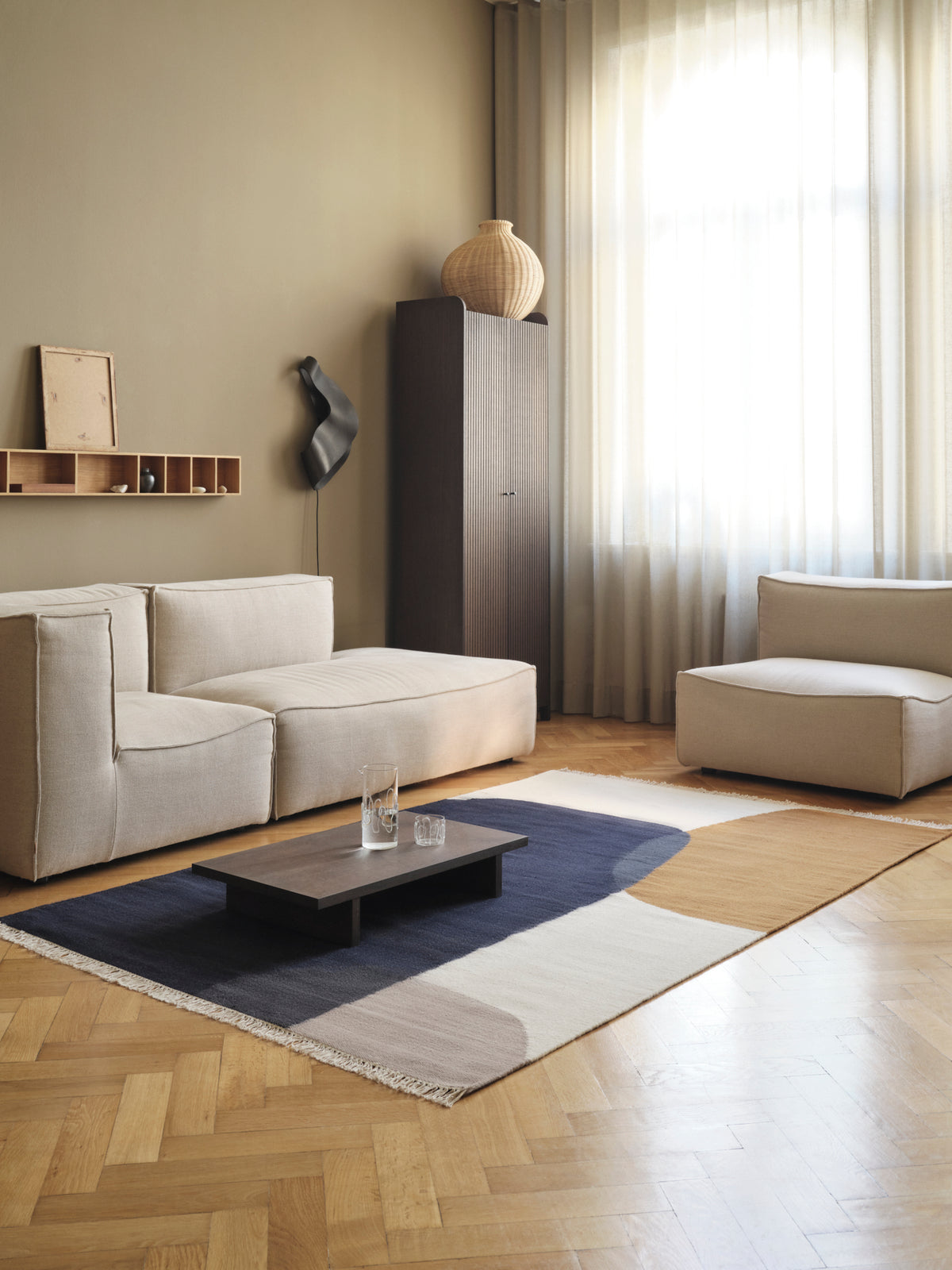 Ferm Living Tappeto Kelim grande - Merge