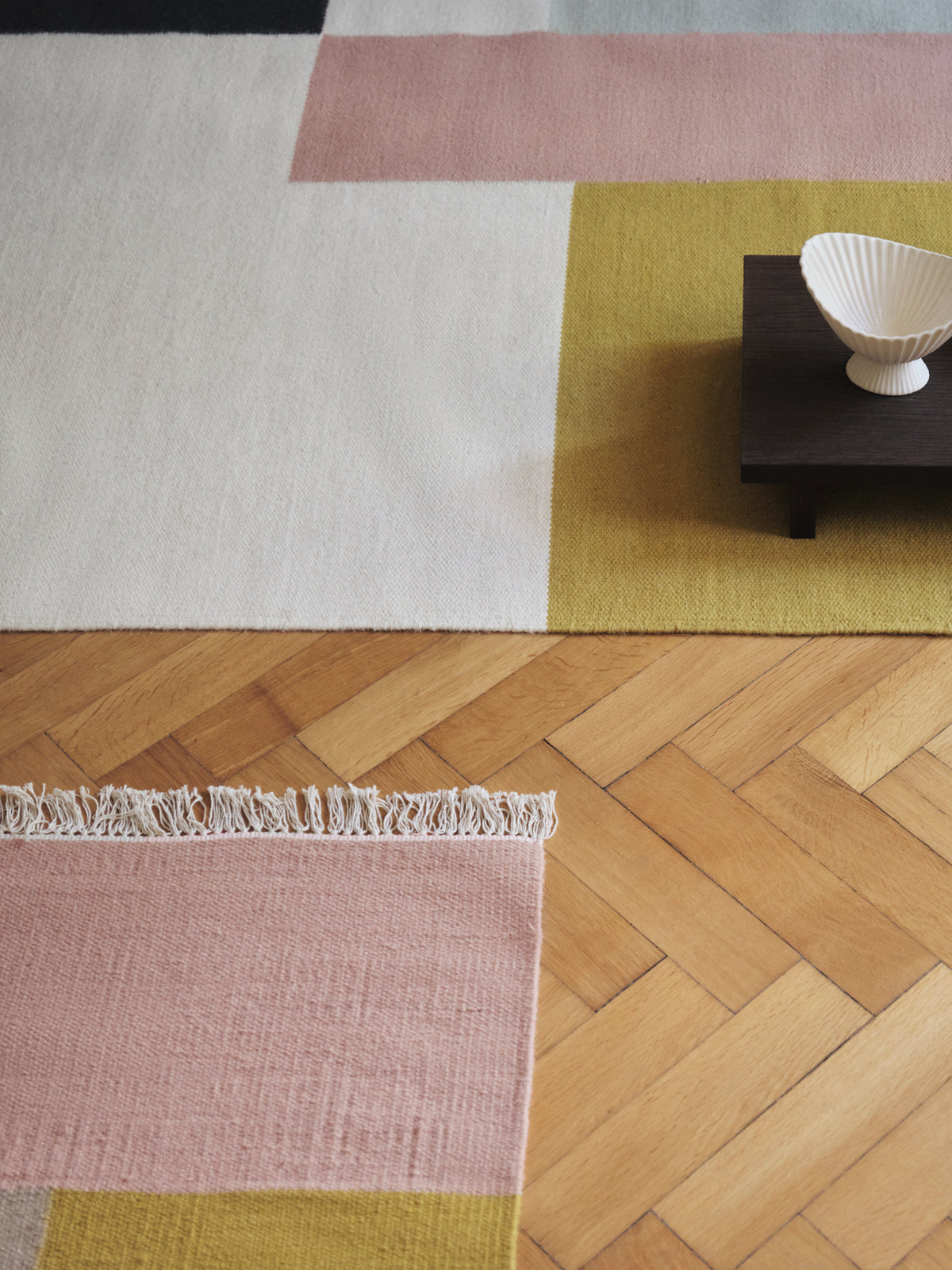 Ferm Living Kelim Rug Large - Squares