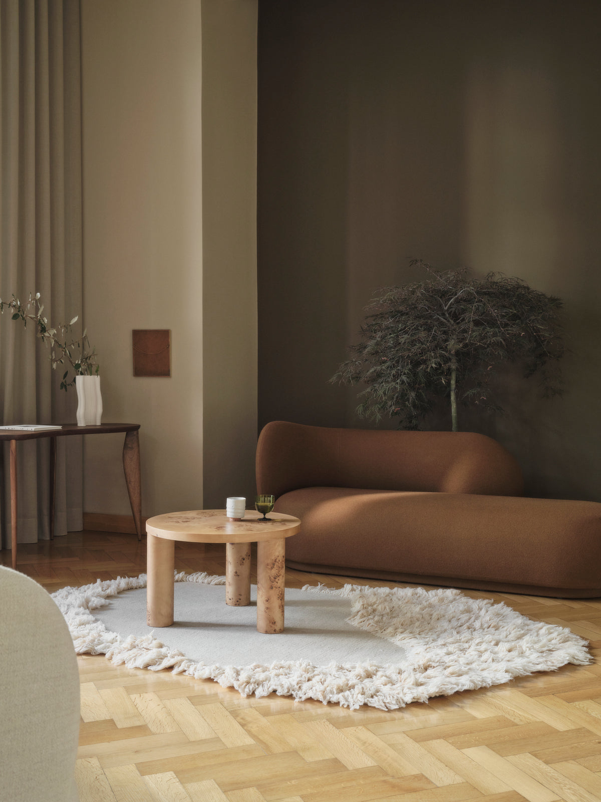 Ferm Living Norte Teppich - 150 x 220 - Natural