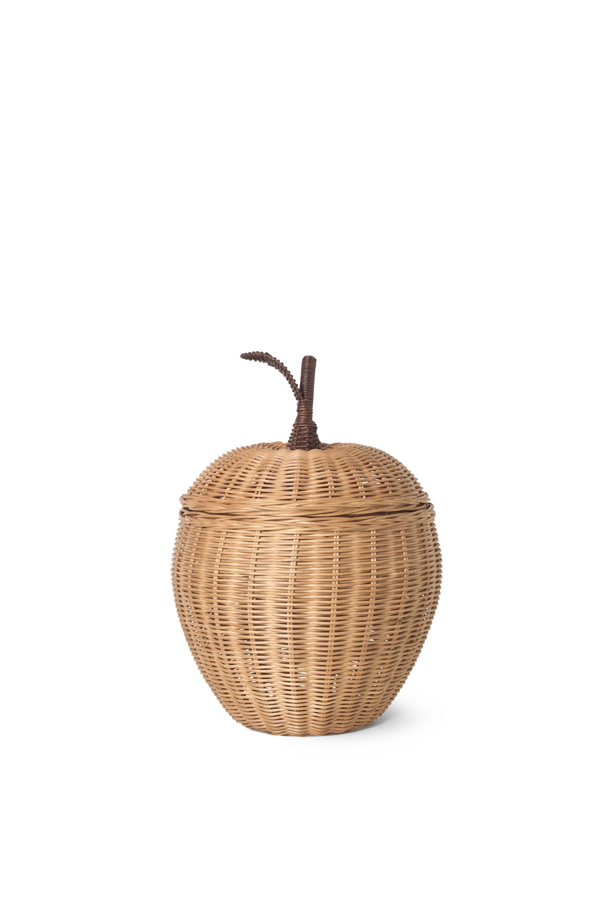 Ferm Living Panier de rangement tressé Apple - Small - Natural