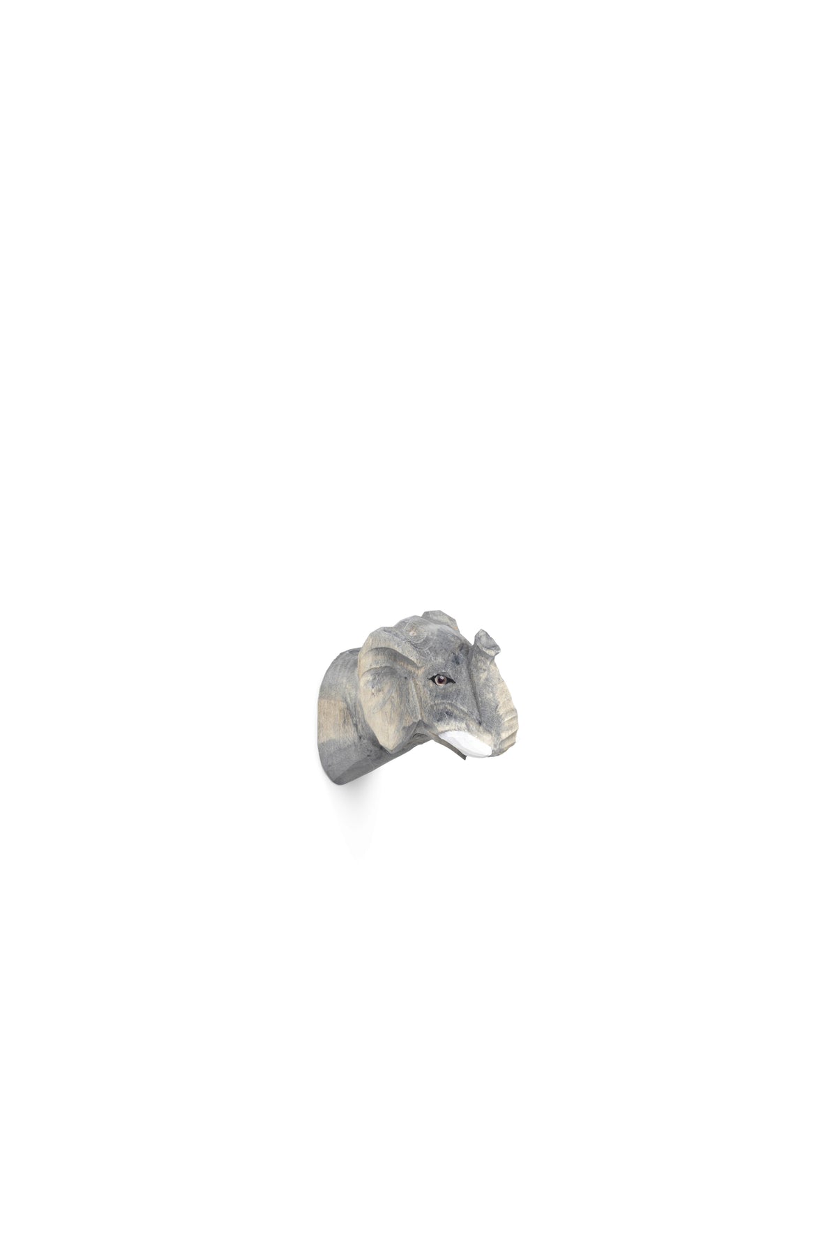 Ferm Living Animal Hand-carved hook - Elephant
