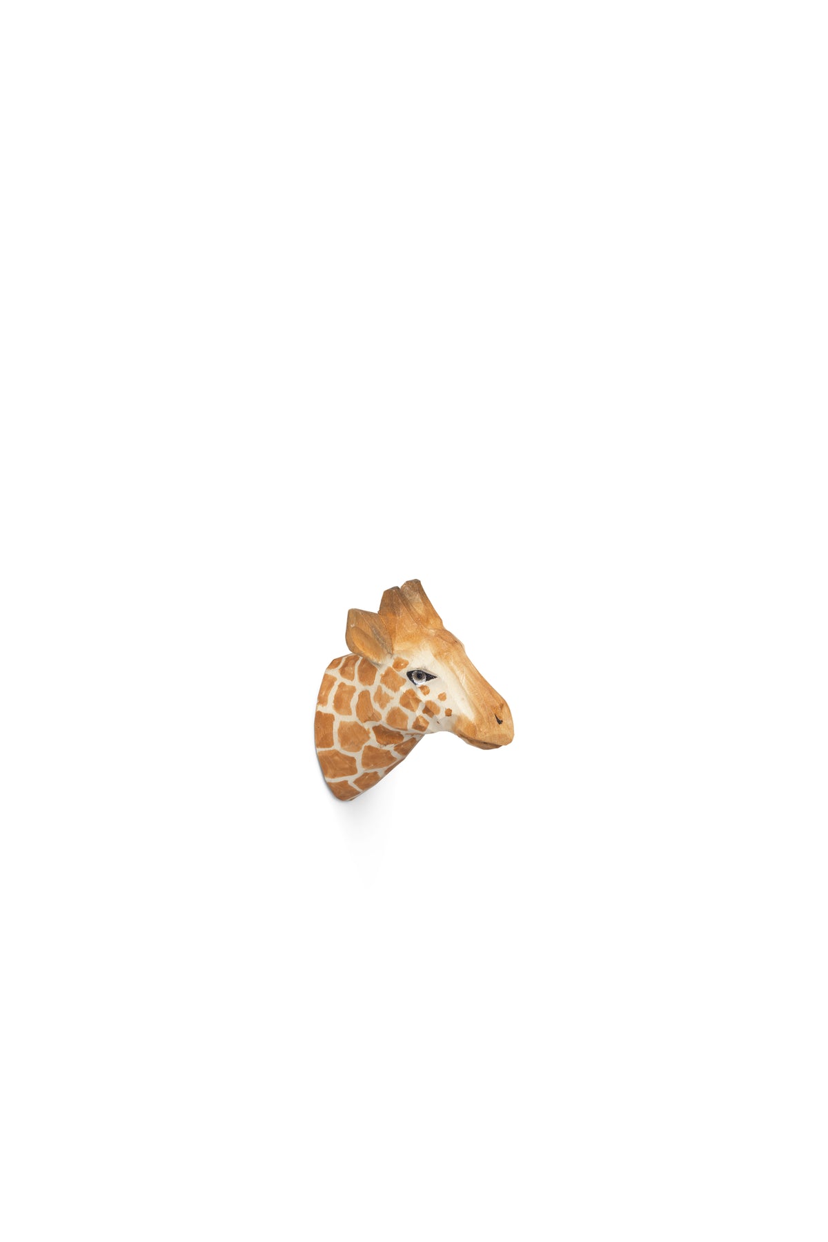 Ferm Living Animal Hand-carved Haken - Giraffe