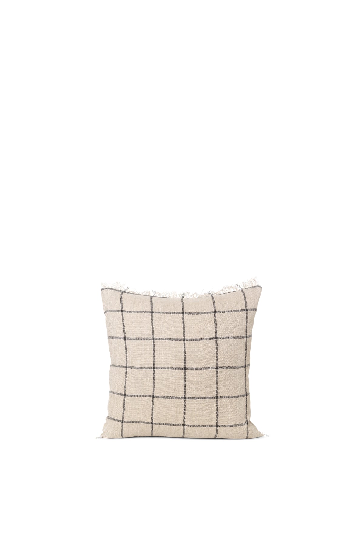 Ferm Living Calm coussin - Camel / Black