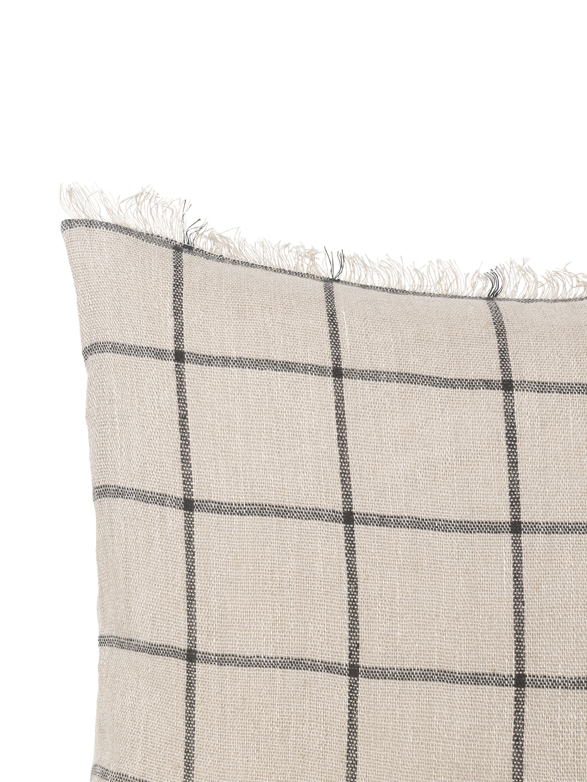 Ferm Living Calm coussin - Camel / Black